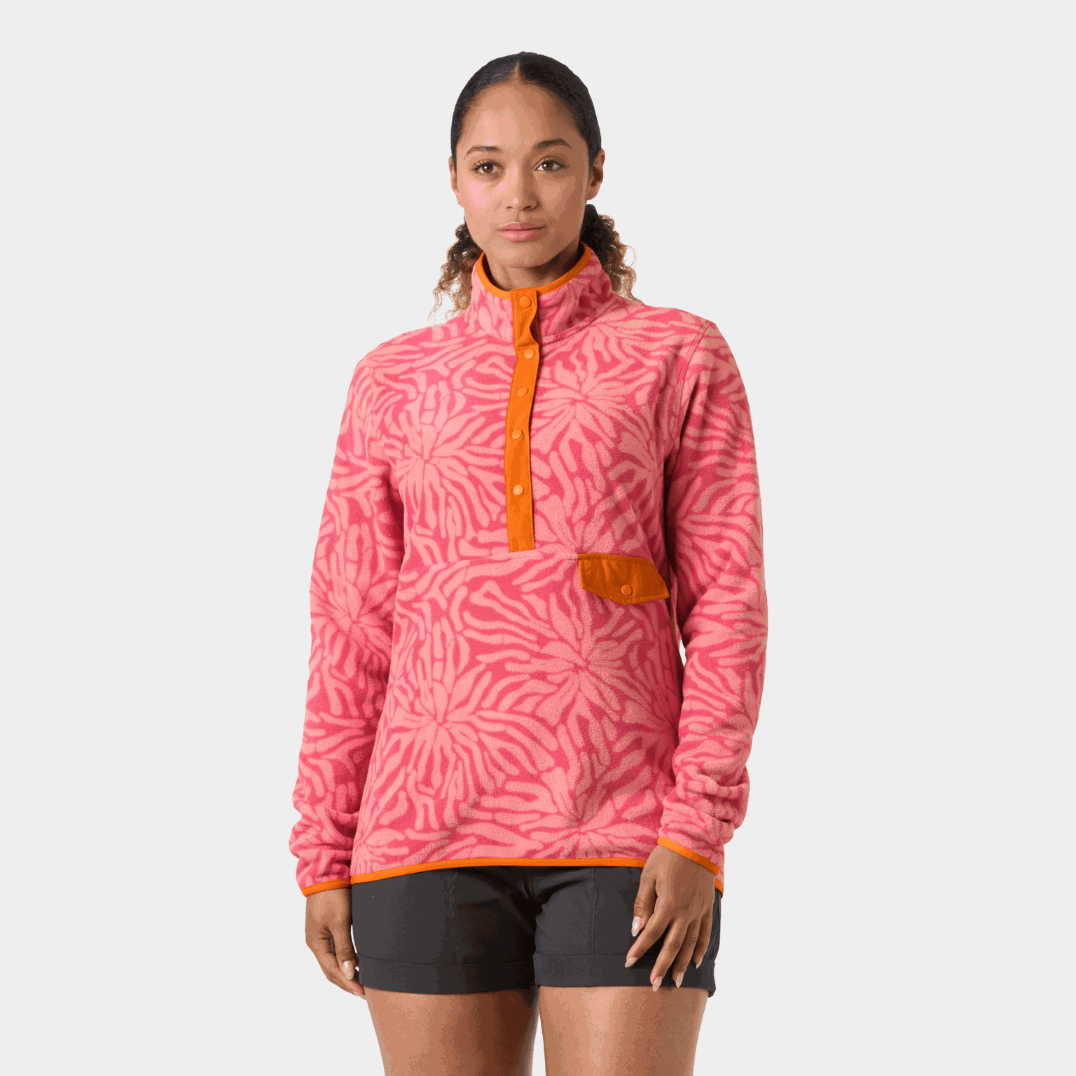 Maridalen Printed Fleece, fleecegenser, dame - full image 1