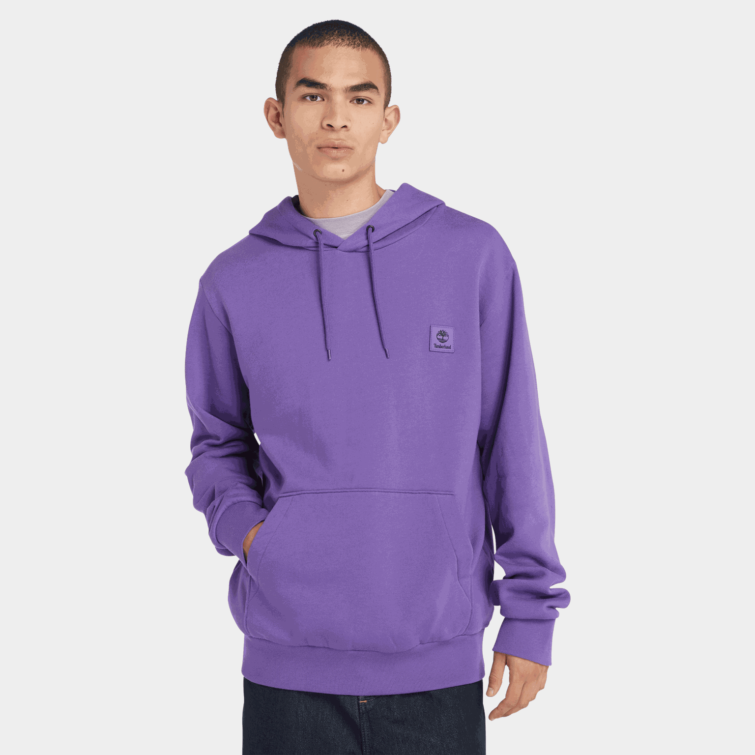 Woven Badge (Bb) Hoodie - full image 1