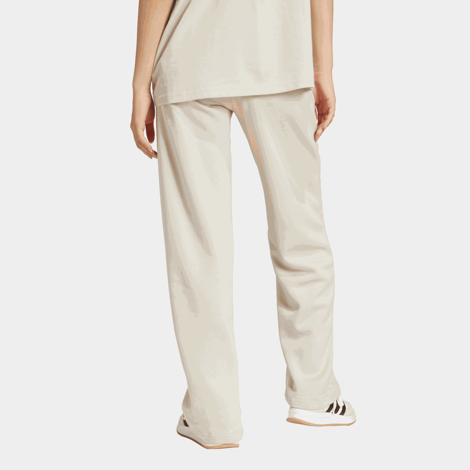 Essentials Small Logo Feel Cozy Open Hem, joggebukse, dame - full image 3