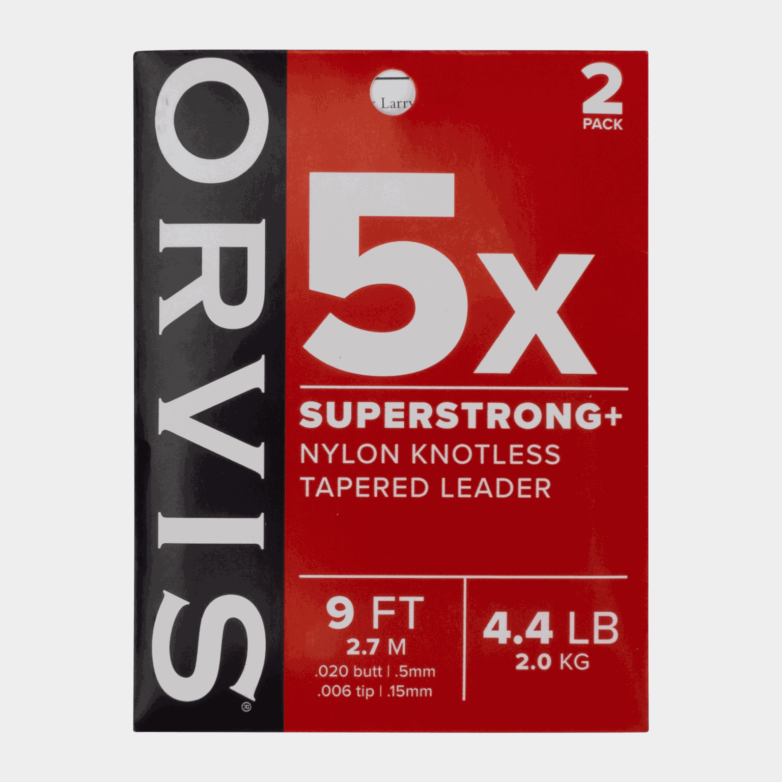 Super Strong Plus Leaders 9' 5x, fortom - full image 1