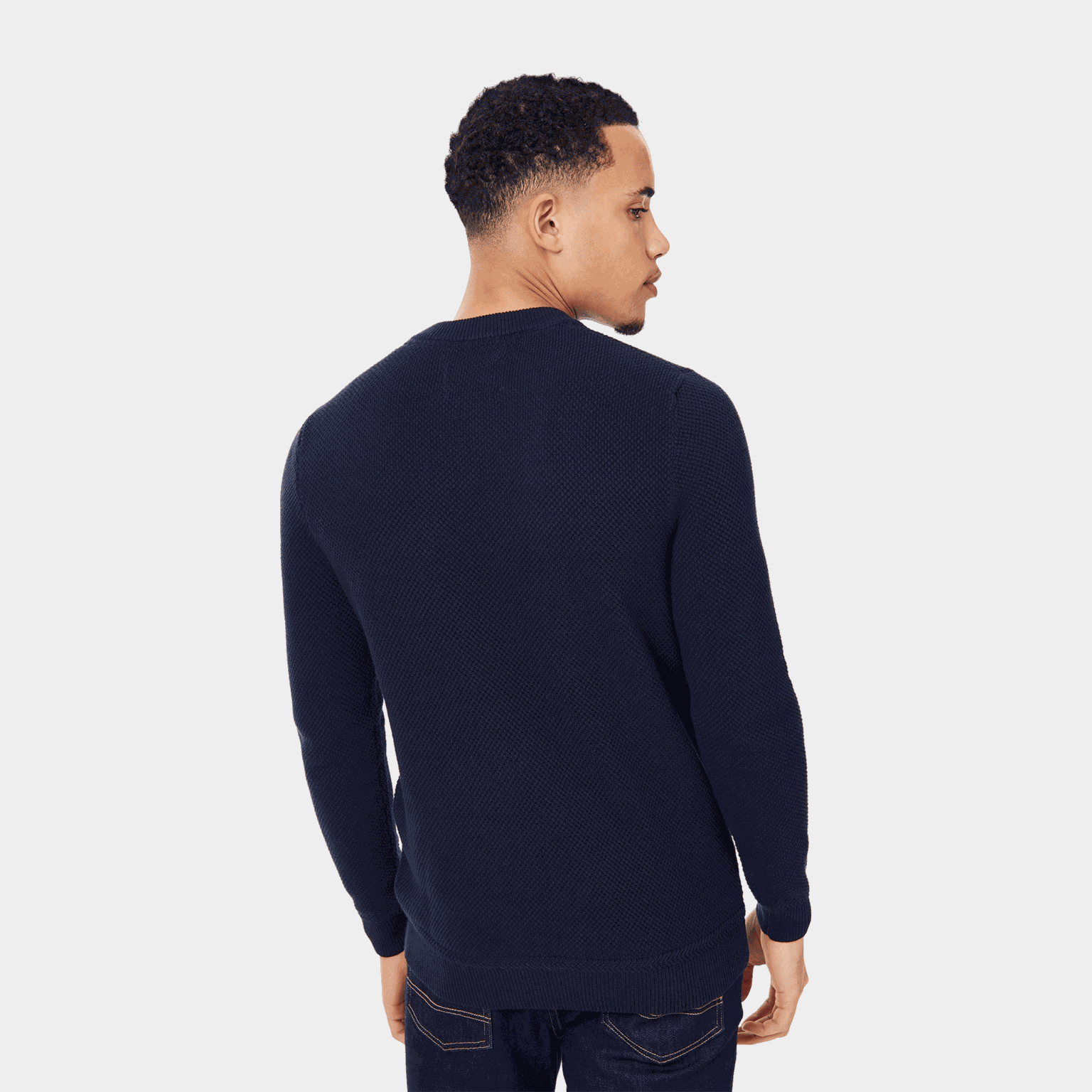 Linus Seed Stitch Jumper, genser, herre - full image 2