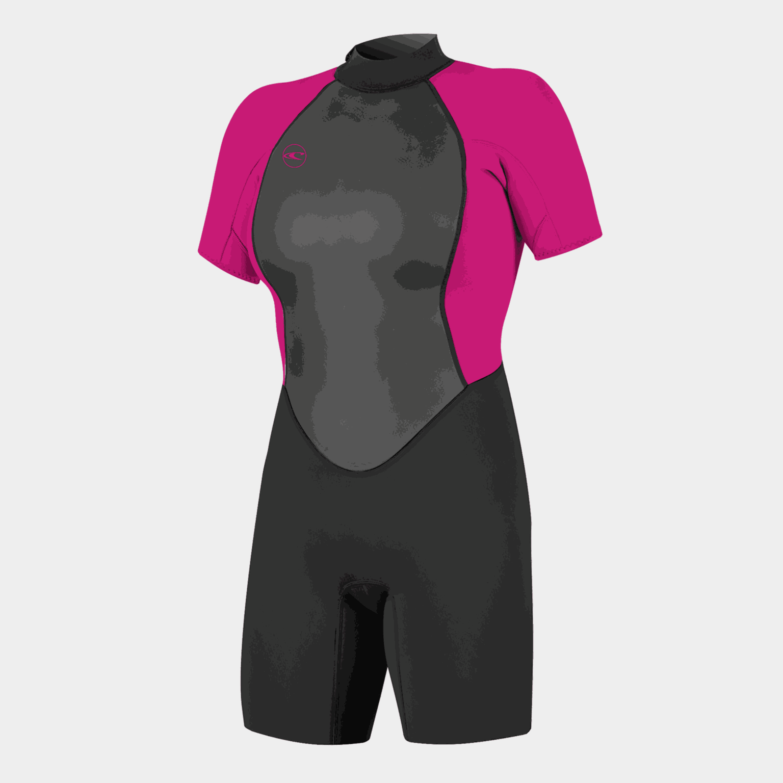 Reactor 2mm Back Zip Short Sleeve Spring, våtdrakt, dame - full image 1