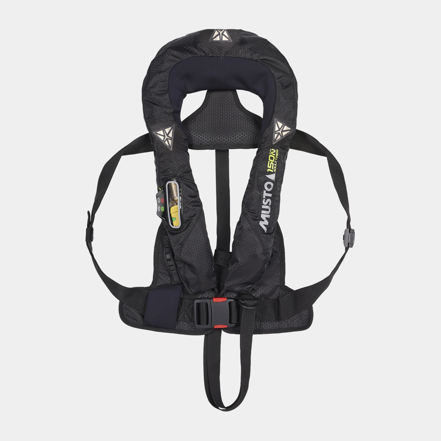 Crew 150N Inflatable Lifejacket, redningsvest - Redningsvest - Svart | XXL
