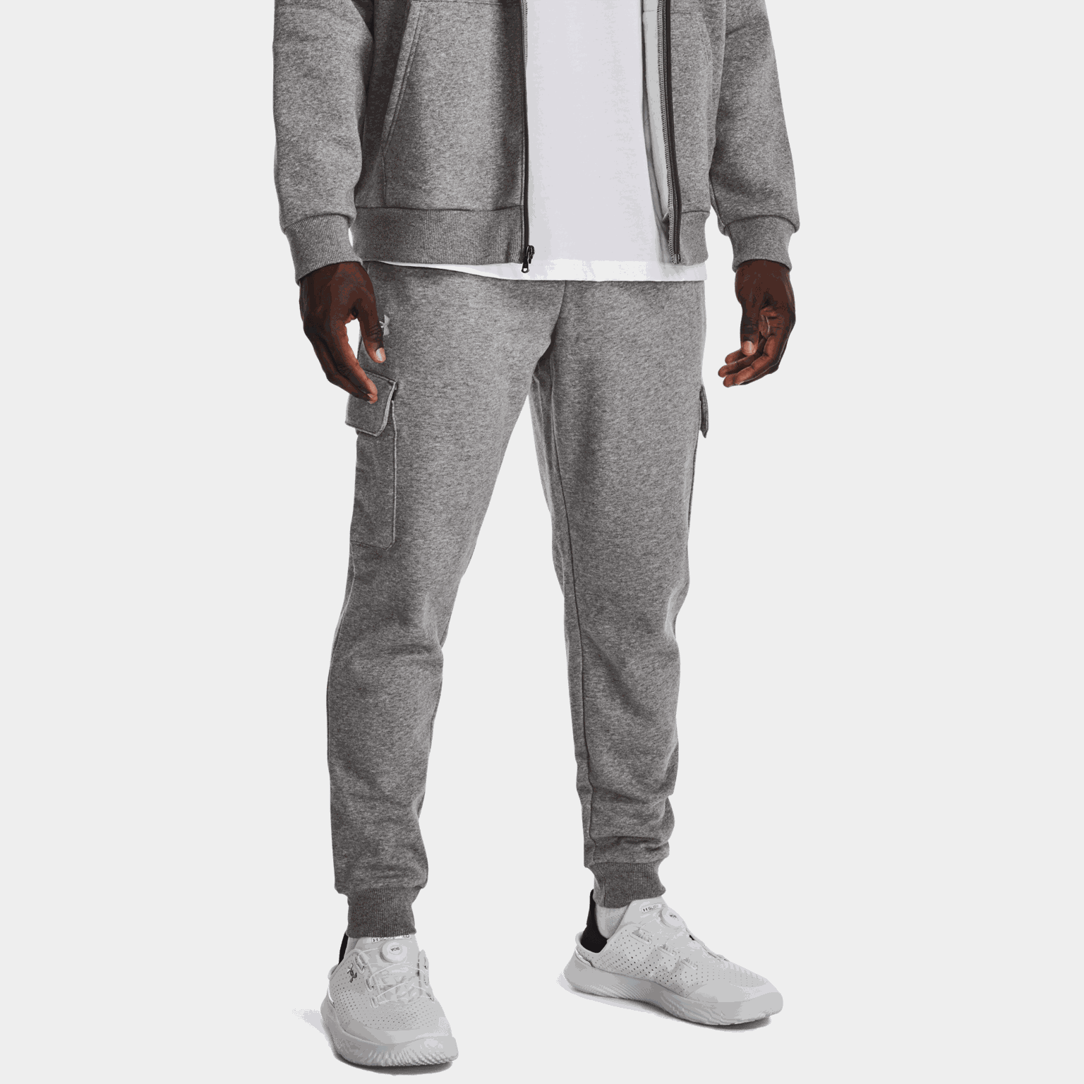 Rival Fleece Cargo Joggers, joggebukse, herre - full image 3