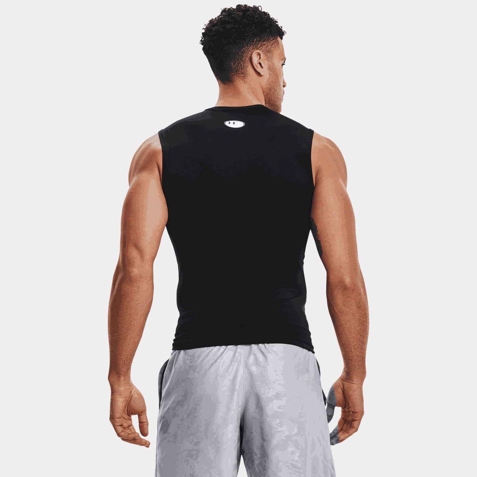 HeatGear® Core Sleeveless Tee, singlet, herre - full image 2