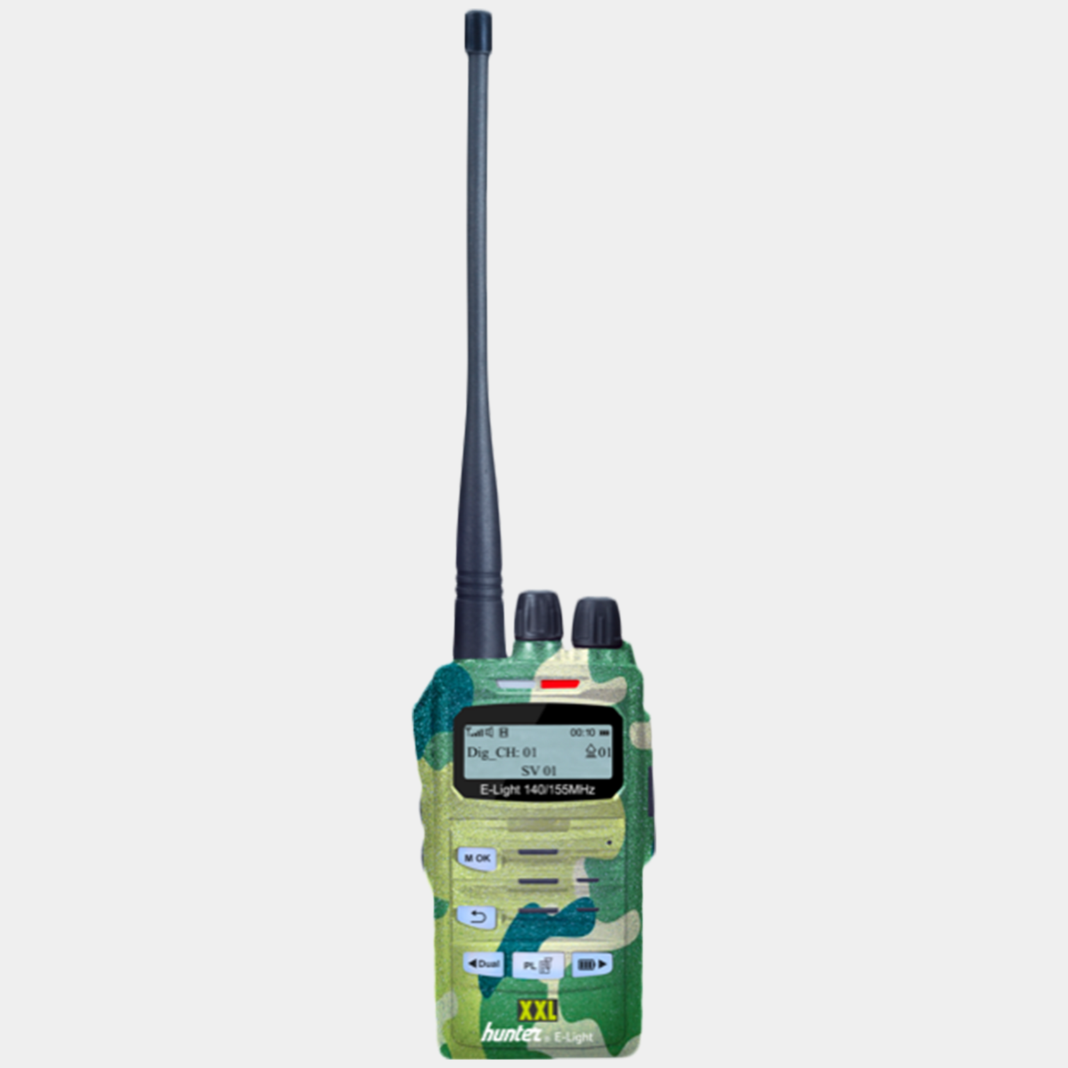 E-Light 140/155 - XXL Edition Sv/No, jaktradio - full image 1