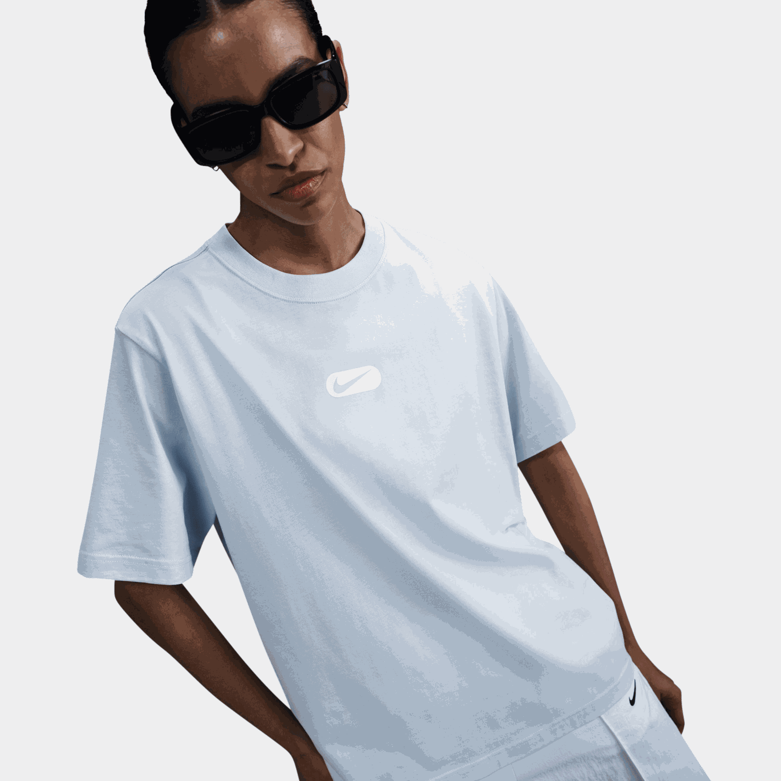 Swoosh Short-Sleeve T-Shirt, t-skjorte, dame - full image 1