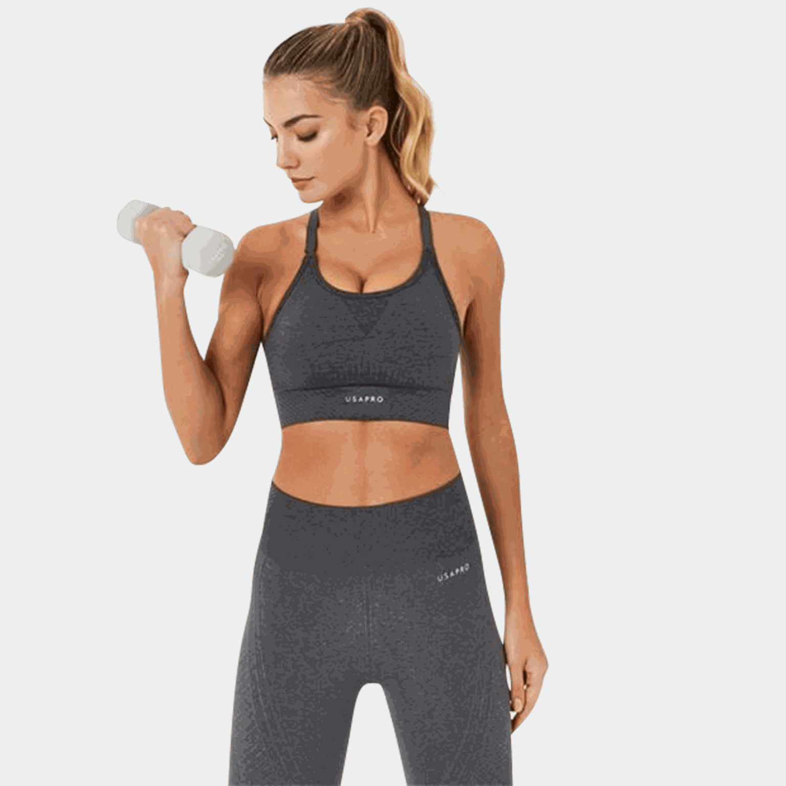 Seamless Adjustable Crop, sports-BH, dame - full image 1