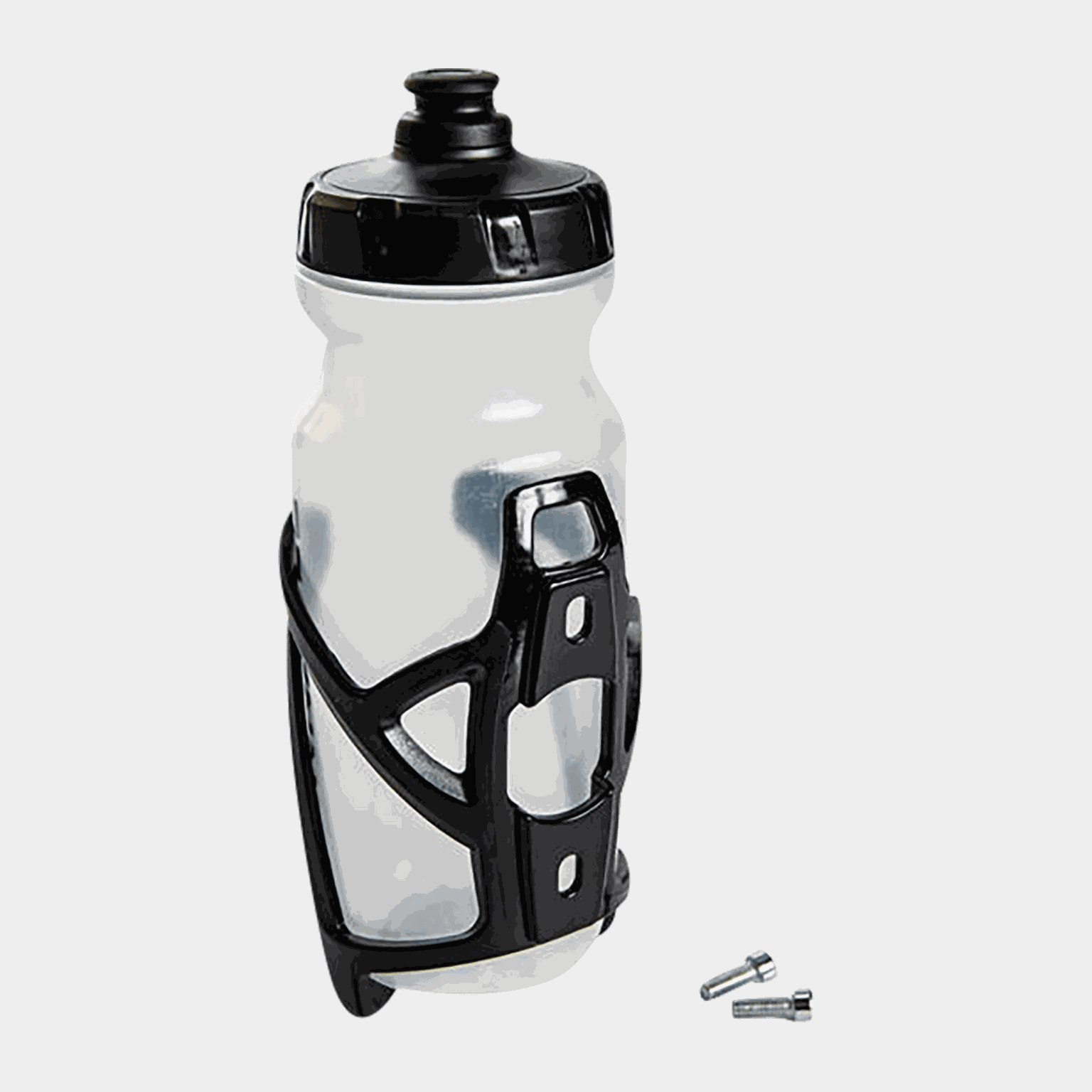 Water Bottle And Cage, sykkelflaske, flaskeholder - full image 2