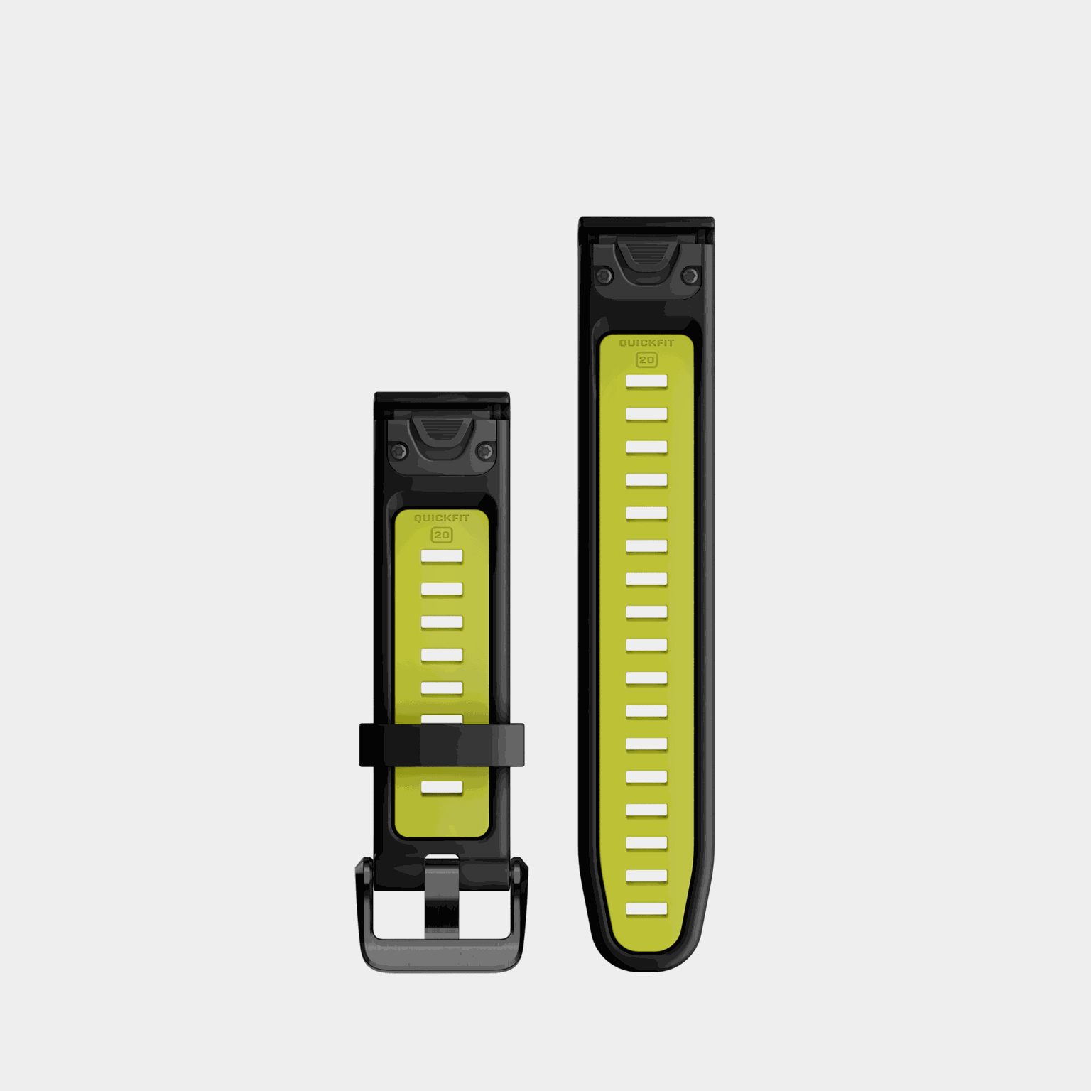 QuickFit 20 mm silicone band, klokkereim, silikonreim - full image 2
