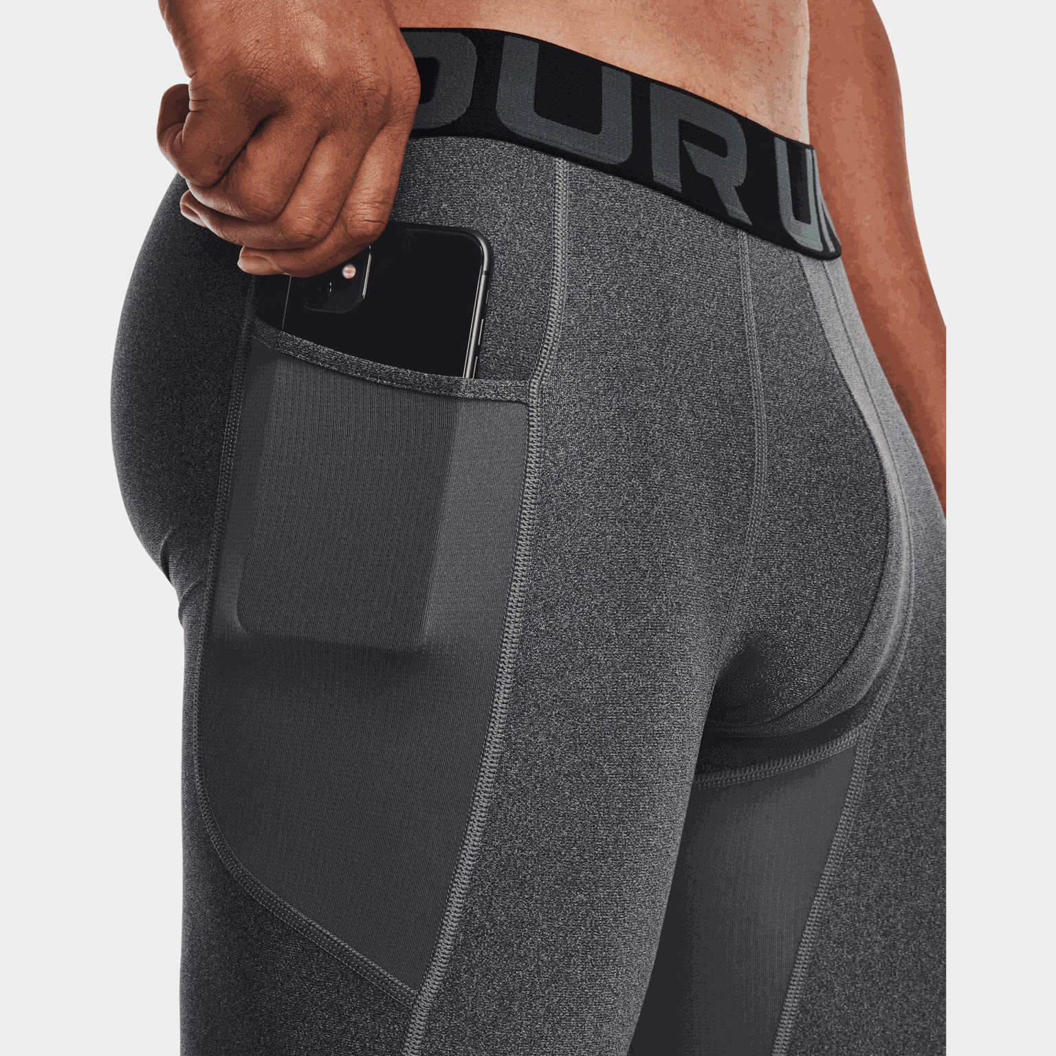 HeatGear® Core 6" Short, kompresjonsshorts, herre - full image 4
