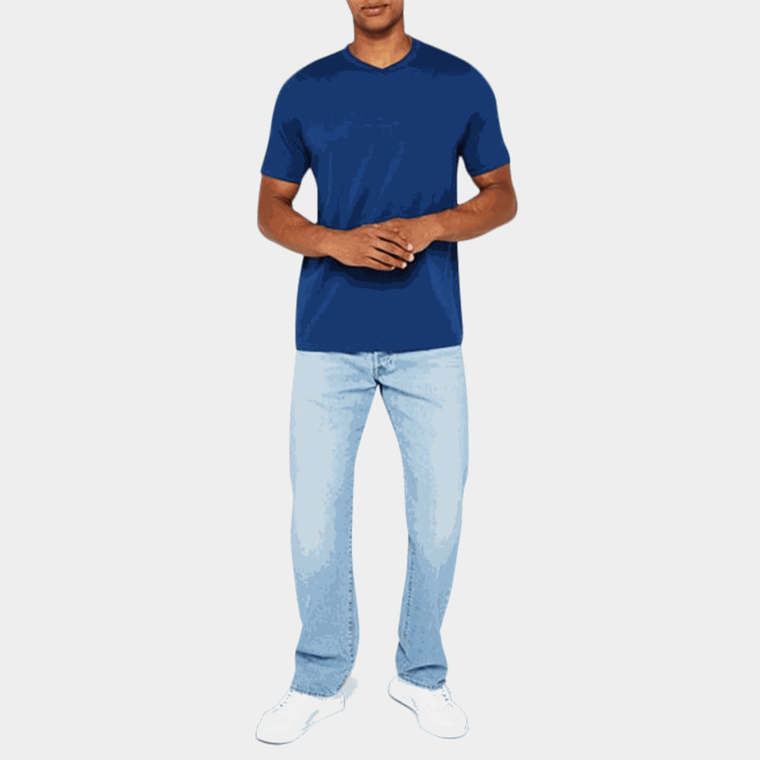 3 Pack V Neck Tee, t-skjorte, herre - full image 1