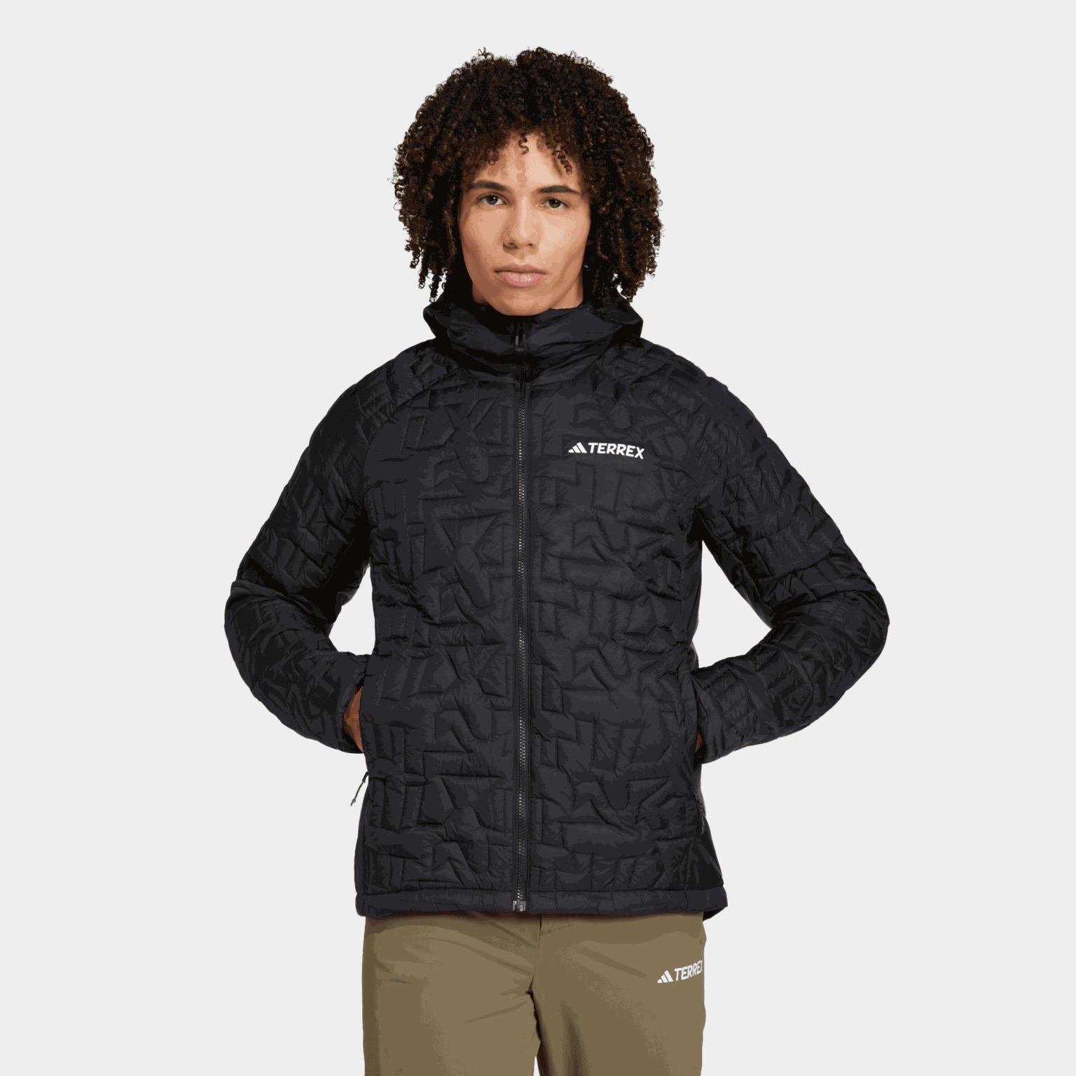 Terrex Xperior PrimaLoft Loose Fill Insulated Hooded Jacket, isolasjonsjakke - full image 1