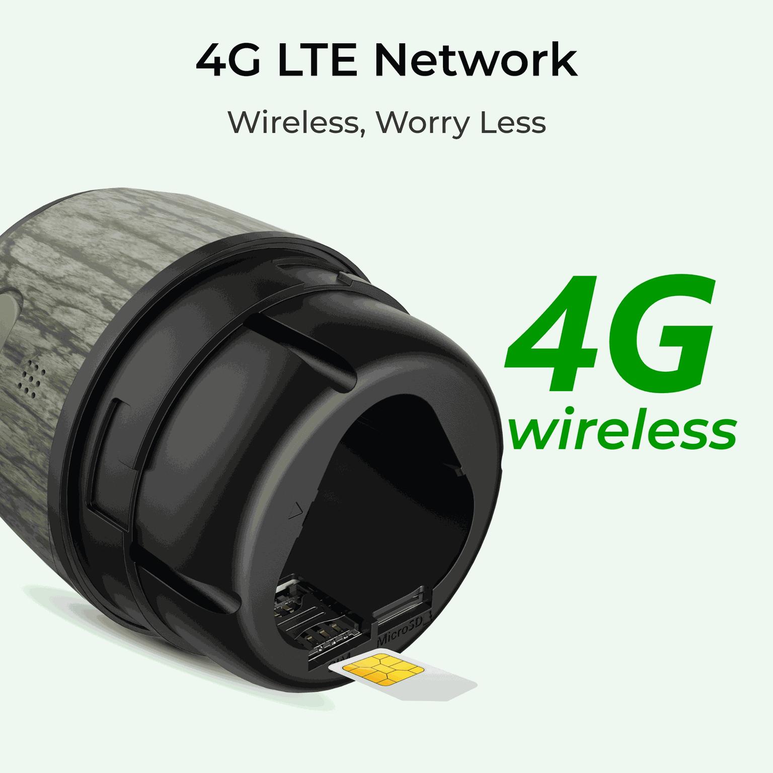 GO Plus Camo, batteridrevet 4G-kamera - full image 4