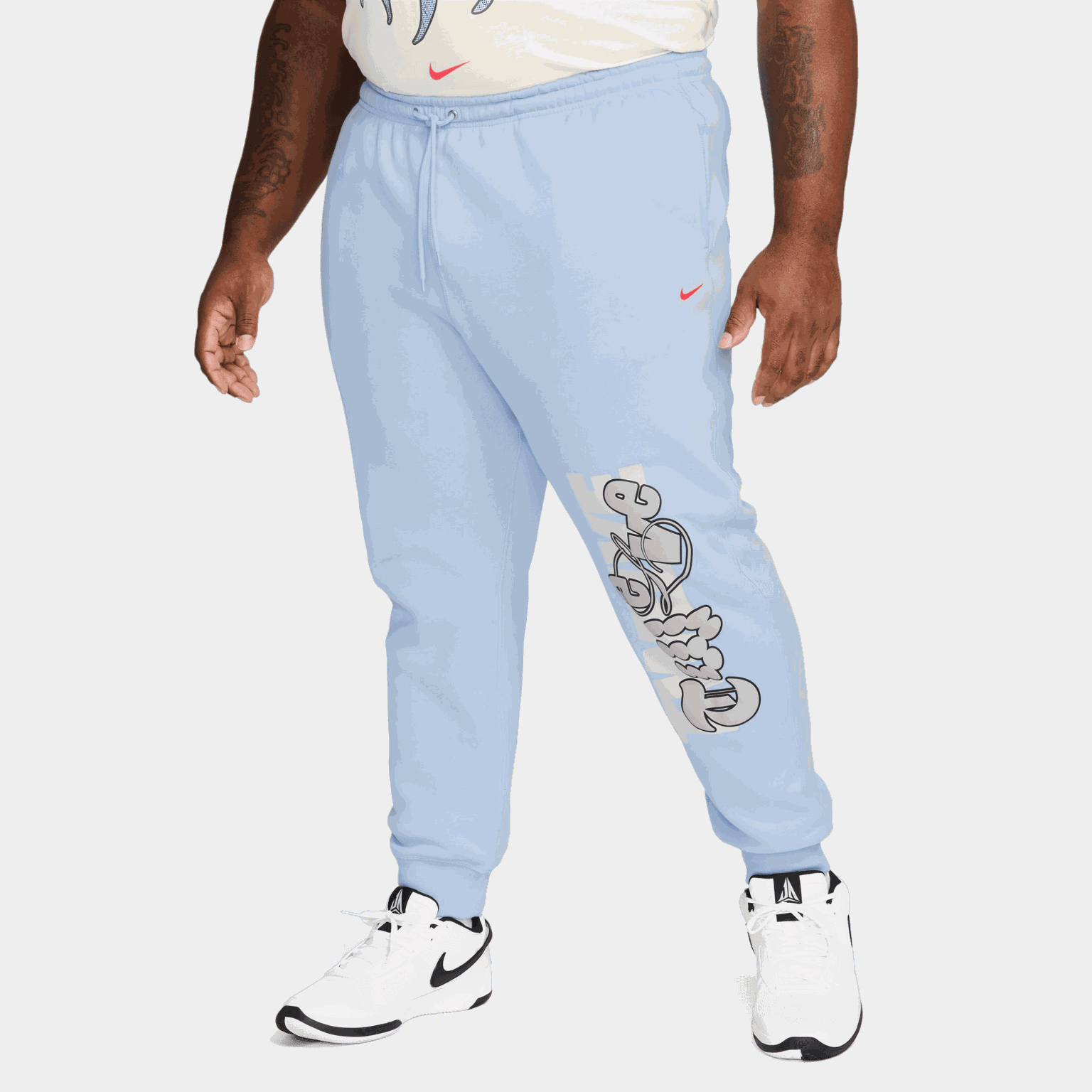 Fleece Basketball Jogger Pants, joggbukse, herre - full image 1