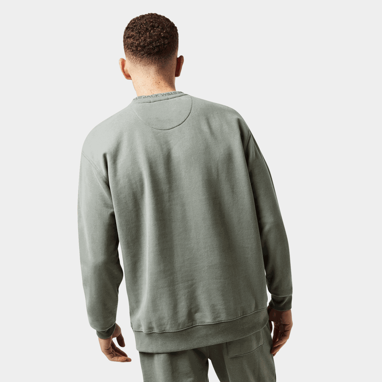 Jacquard Crew, crewneck, genser, herre - full image 2