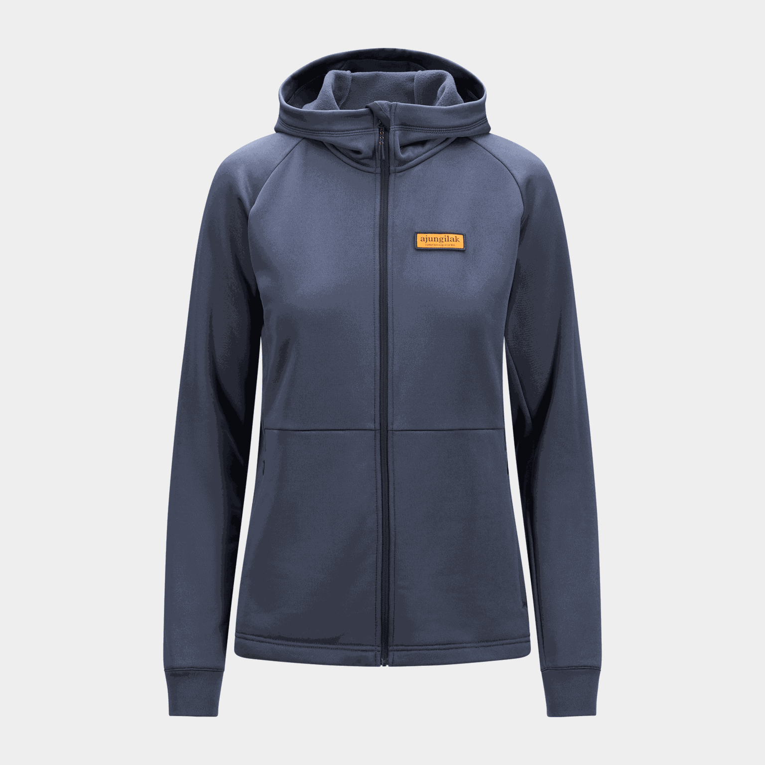 Ajungliak Stretch ML Hooded Jacket fleecejakke, dame - full image 1
