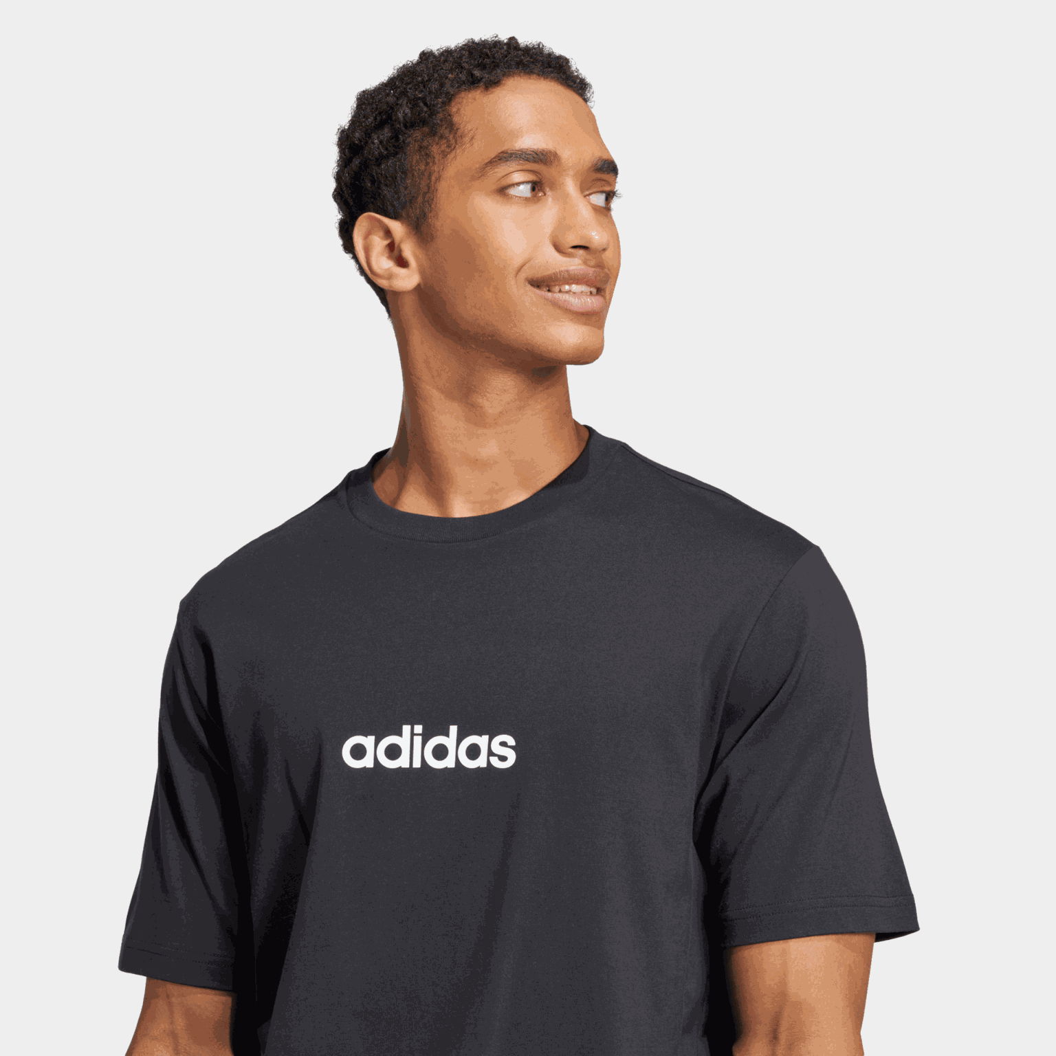 Essentials Linear Single Jersey T-Shirt, t-skjorte, herre - full image 4