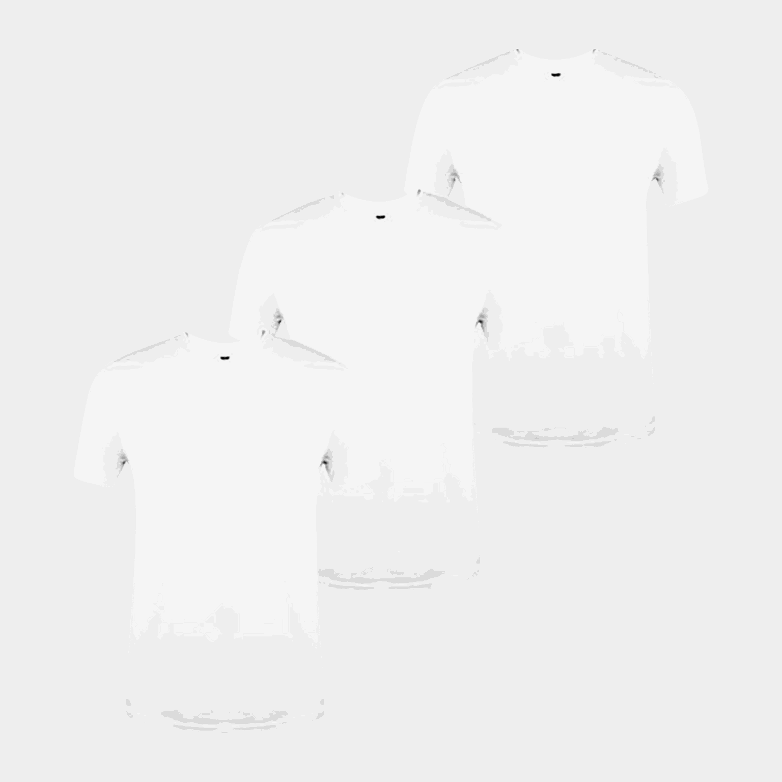 3 Pack V Neck Tee, t-skjorte, herre - full image 4