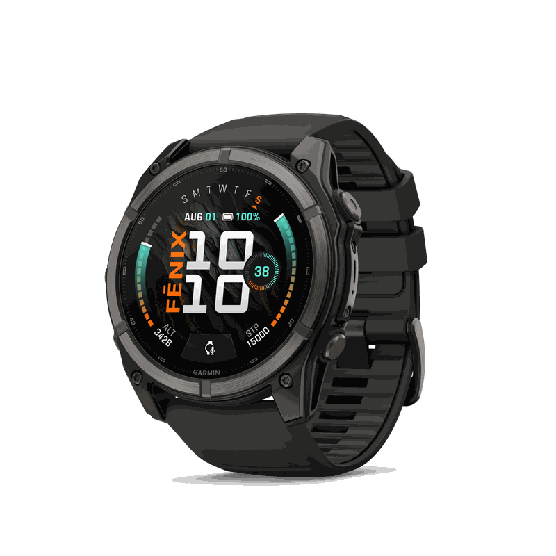 Garmin Fenix 9 51Mm Titanium, Smartklokke unisex