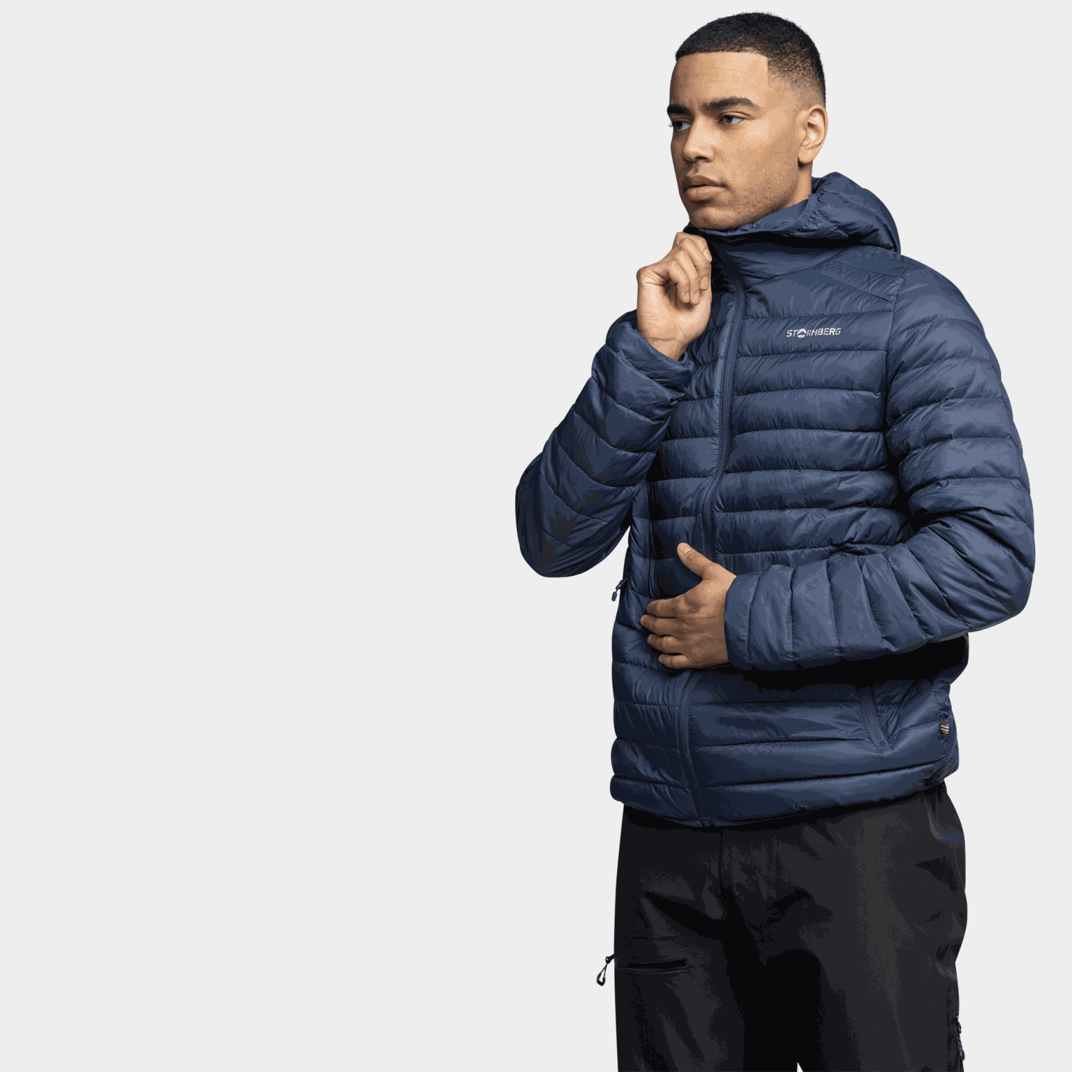 Stavfjell Down Hood Jacket, dunjakke, herre - full image 2