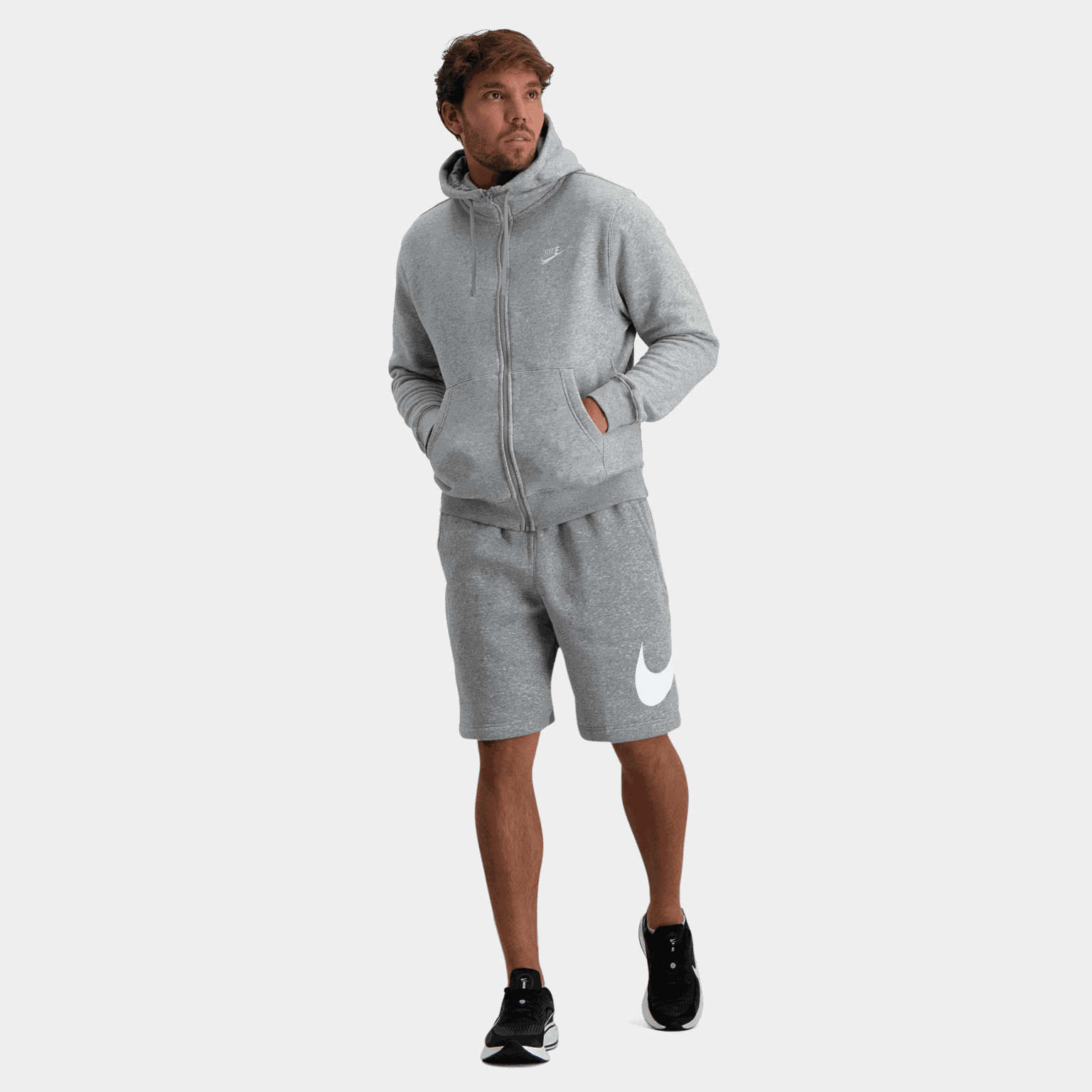 Club Hoodie Full Zip, hettejakke herre - full image 4