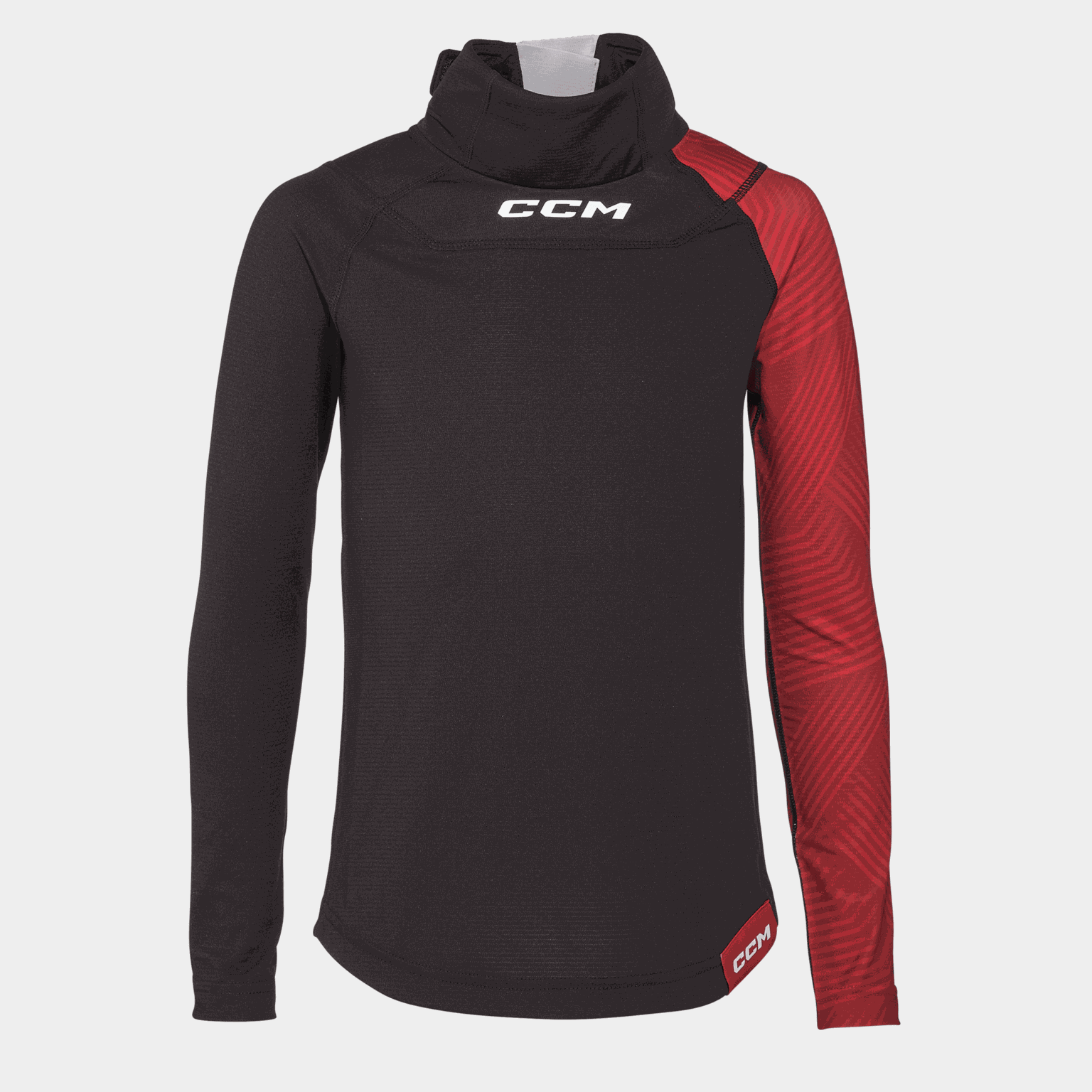 Base Layer Neck Guard Shirt 26/27, kompresjonstrøye, junior - full image 1