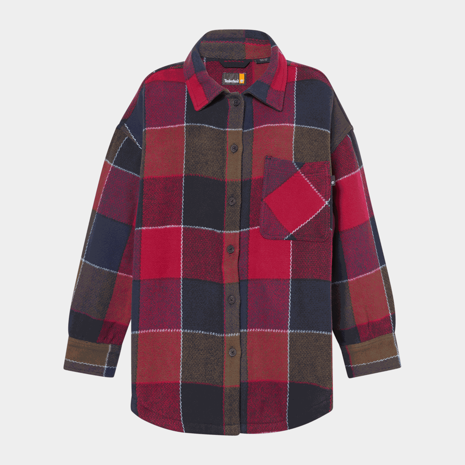 Flannel Long Overshrt, jakke, dame - full image 1
