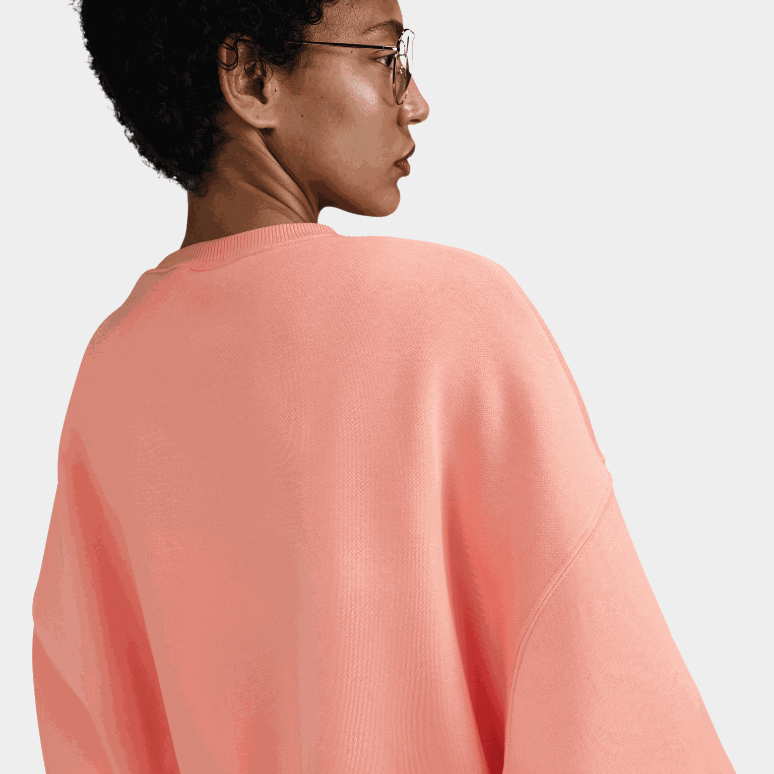 Phoenix Fleece Over-Sized Crew, genser, dame - full image 2