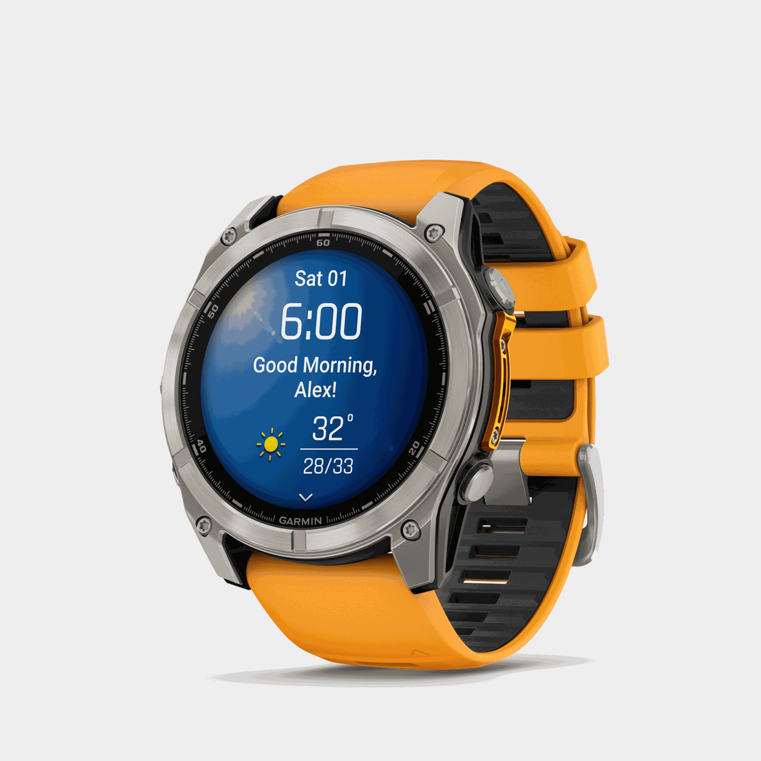 fenix 8 – 51mm, AMOLED, Sapphire, Titanium, smartklokke - full image 2