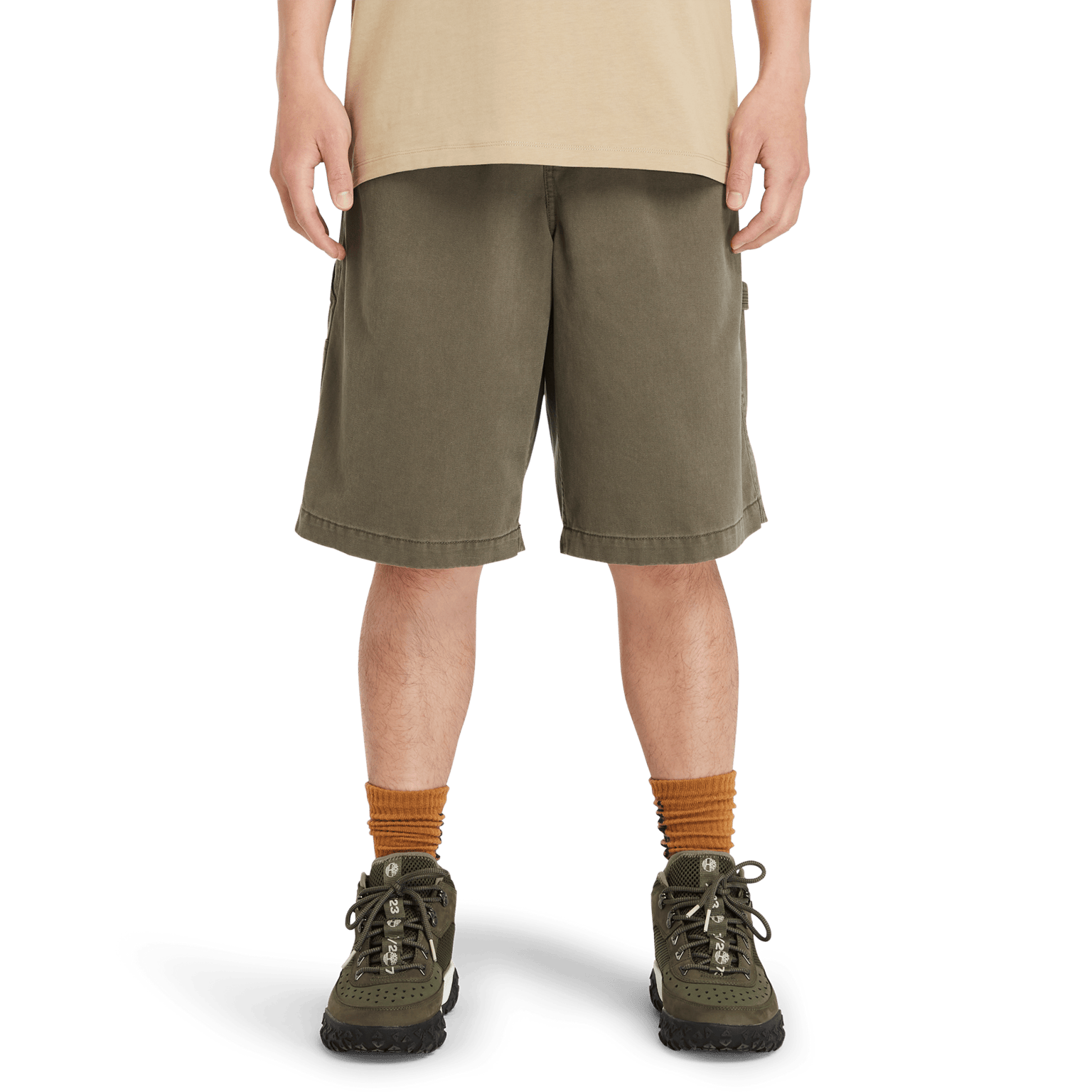 Timberland Washed Heavy Twill Carp, shorts, herre
