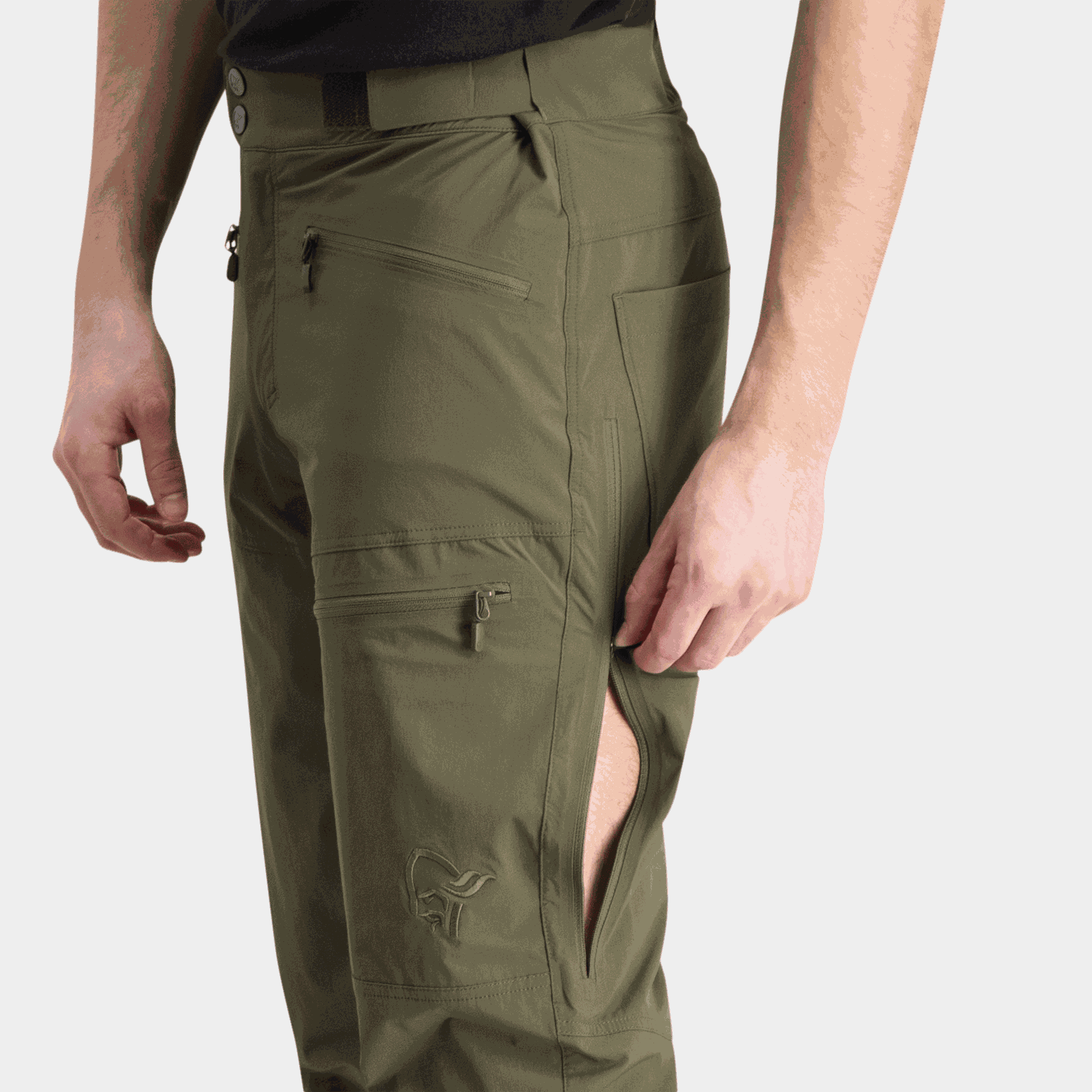 Femund Flex1 Lightweight Pants, softshellbukse, herre - full image 4