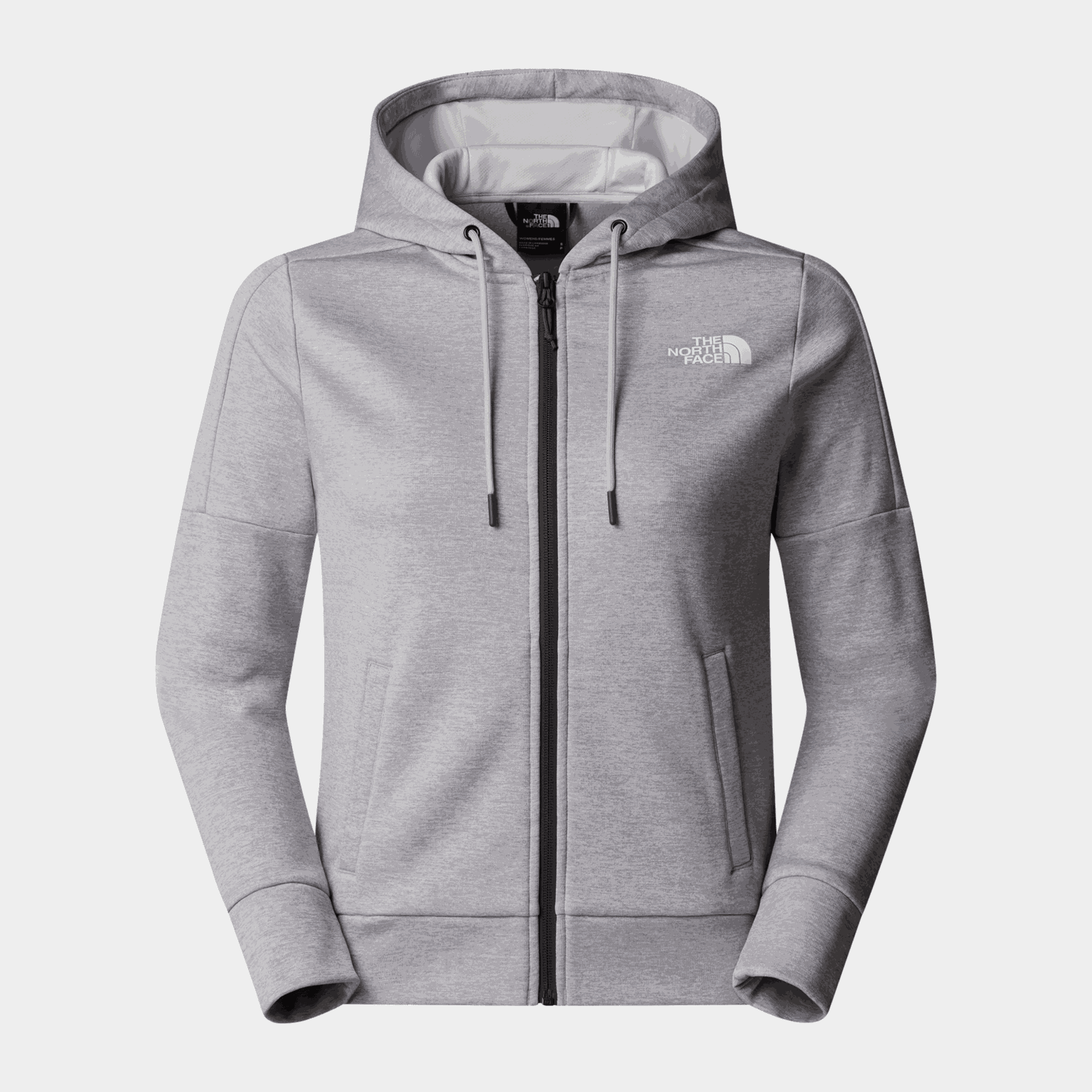 Reaxion Fleece F/Z Hoodie, hettejakke, dame - full image 1