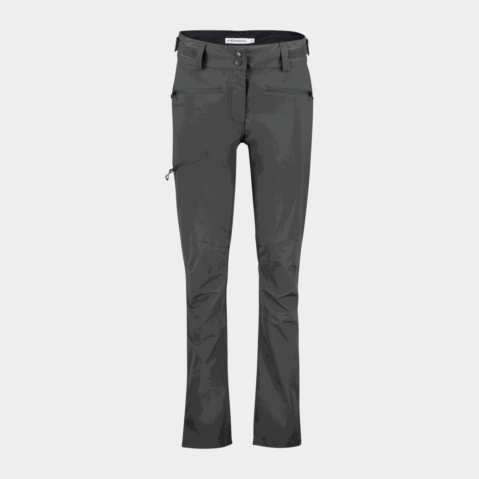Hasvikfjell Pants turbukse, dame - Skallbukse - Grå | XXL