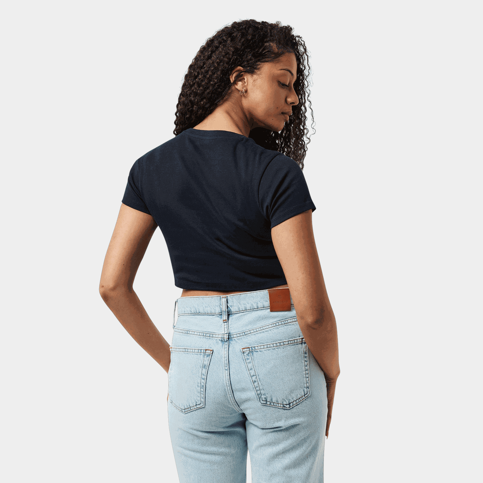 Crop Top Tee, kort t-skjorte, dame - full image 2