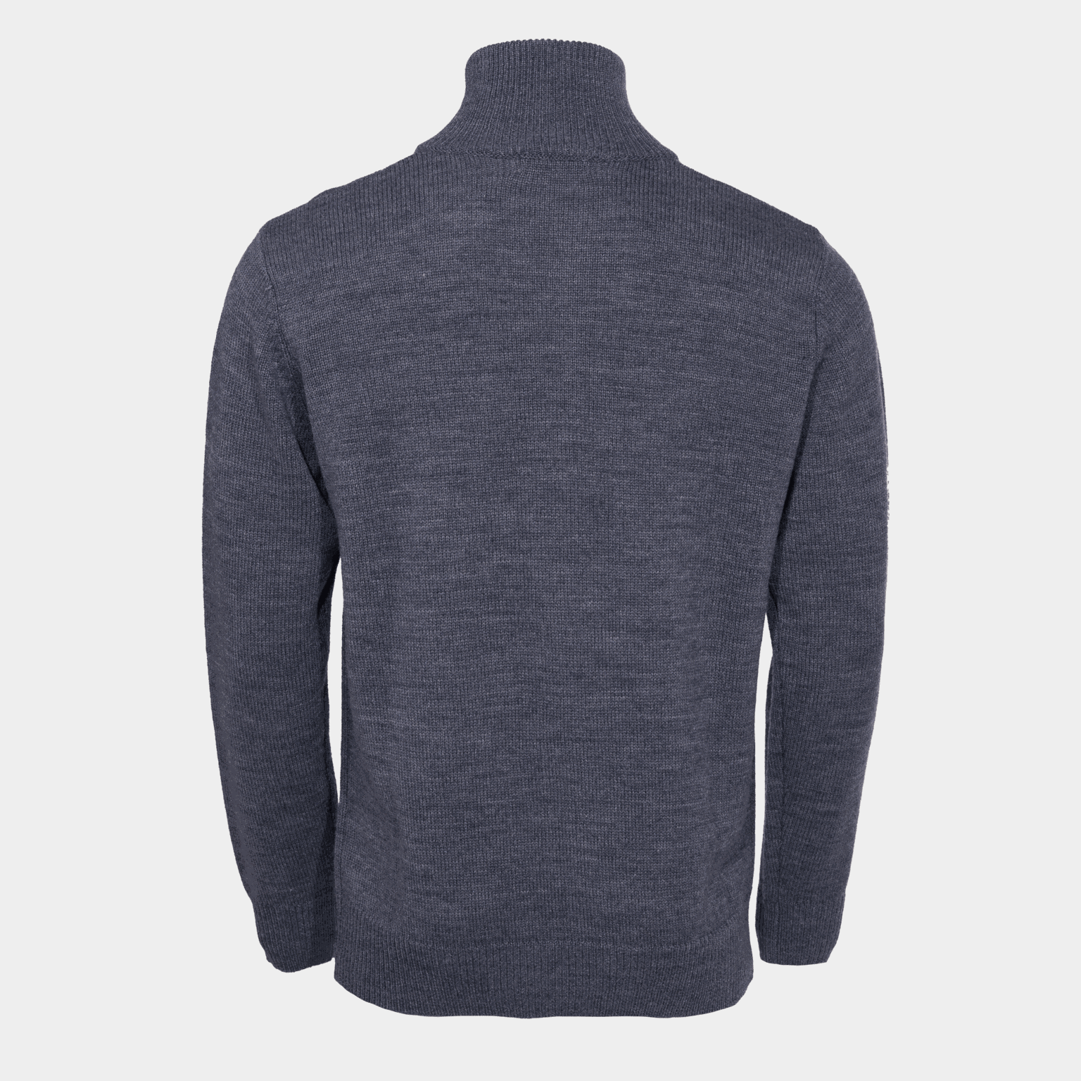 Nordfjord Half Zip Knitted Sweater, ullgenser - full image 3