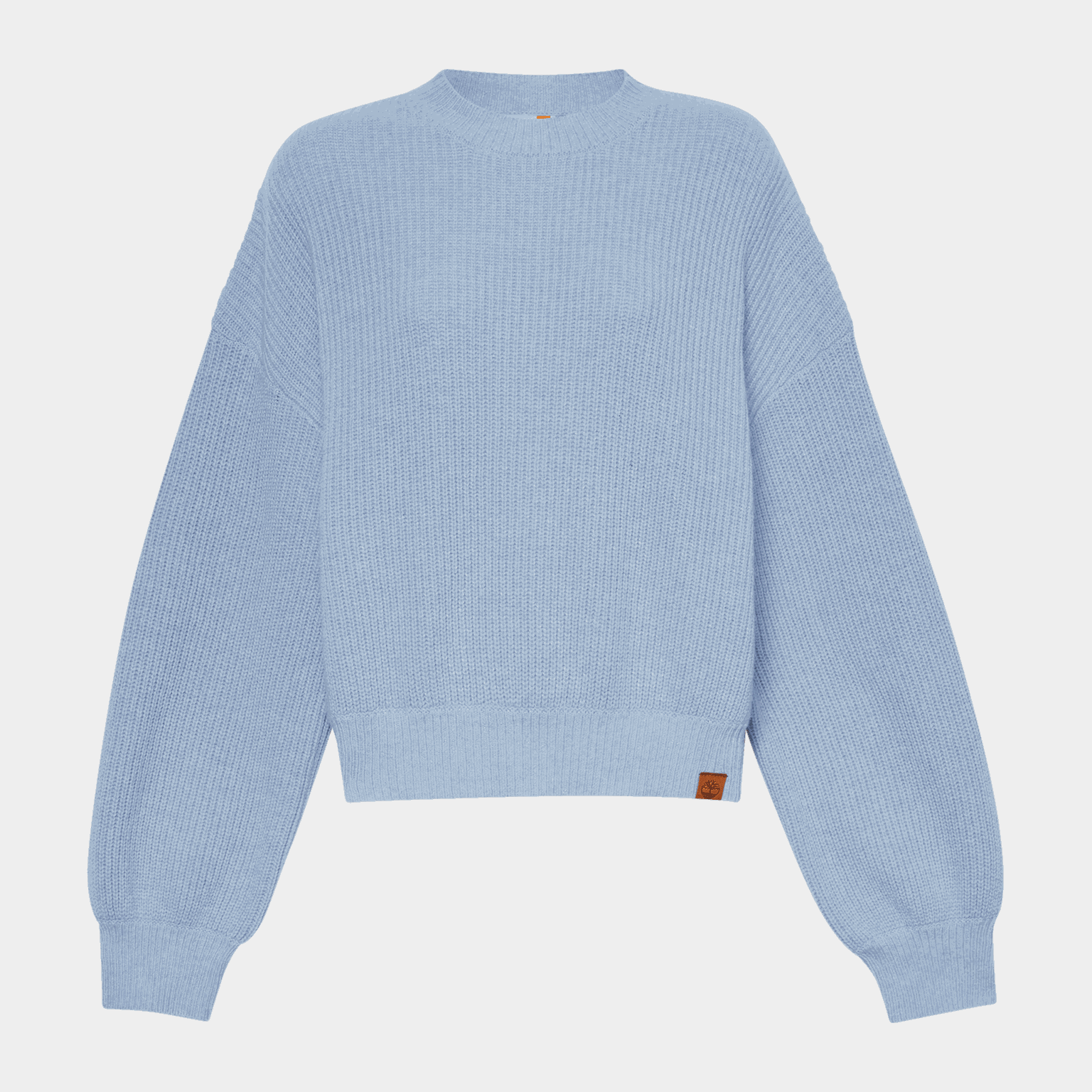 Wool Blend Crew Sweater, ullgenser, dame - full image 1