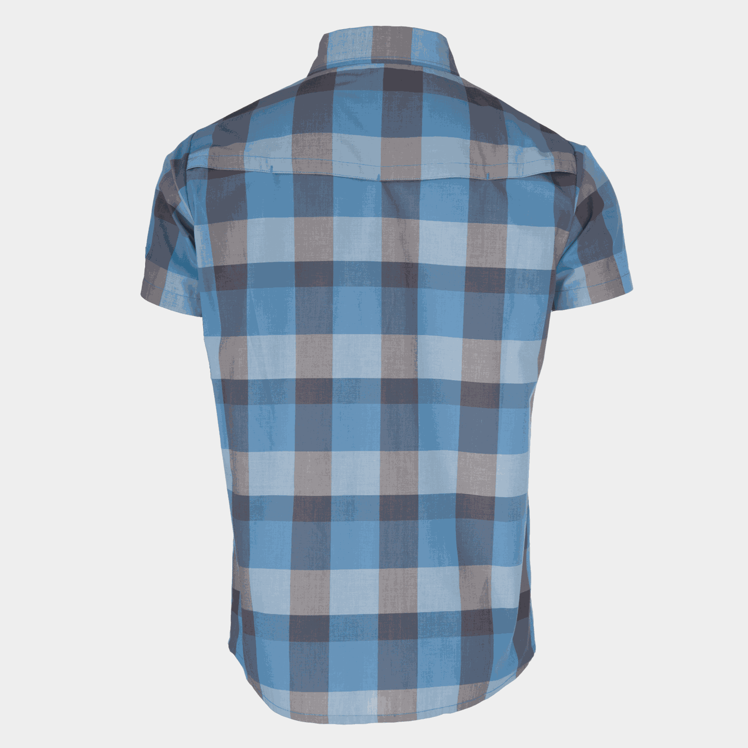 Juvass Quick Dry Short Sleeve Checkered Shirt, skjorte - full image 2