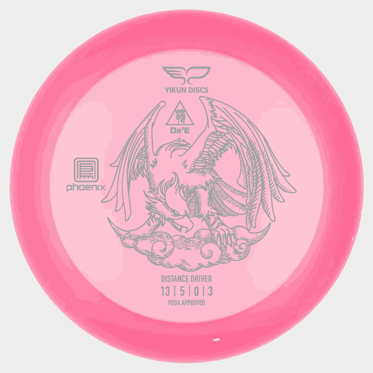 Phoenix Line Driver Dae (170-175g), driver, frisbeegolf - Driver - Rosa ...