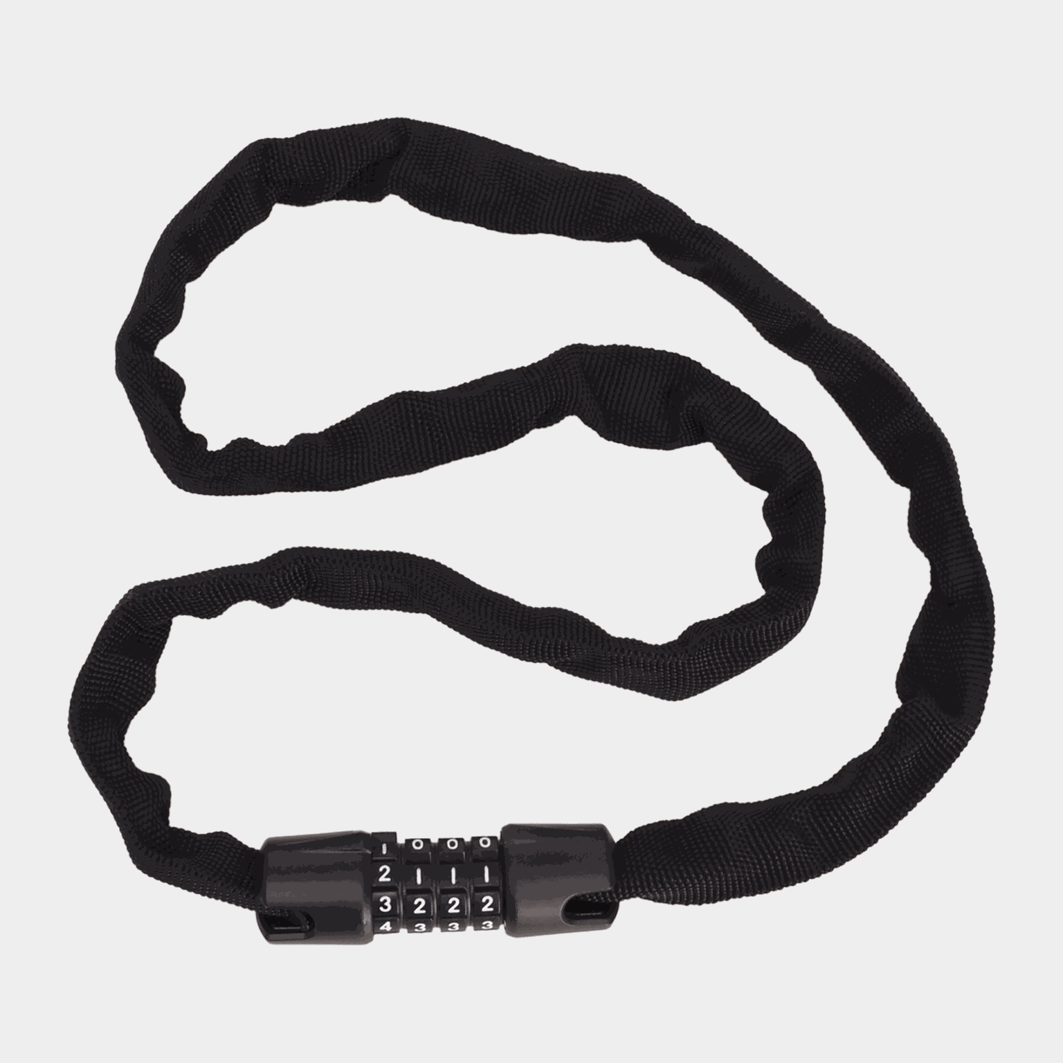 Chain lock 90/4mm Combo Black, sykkellås - full image 2