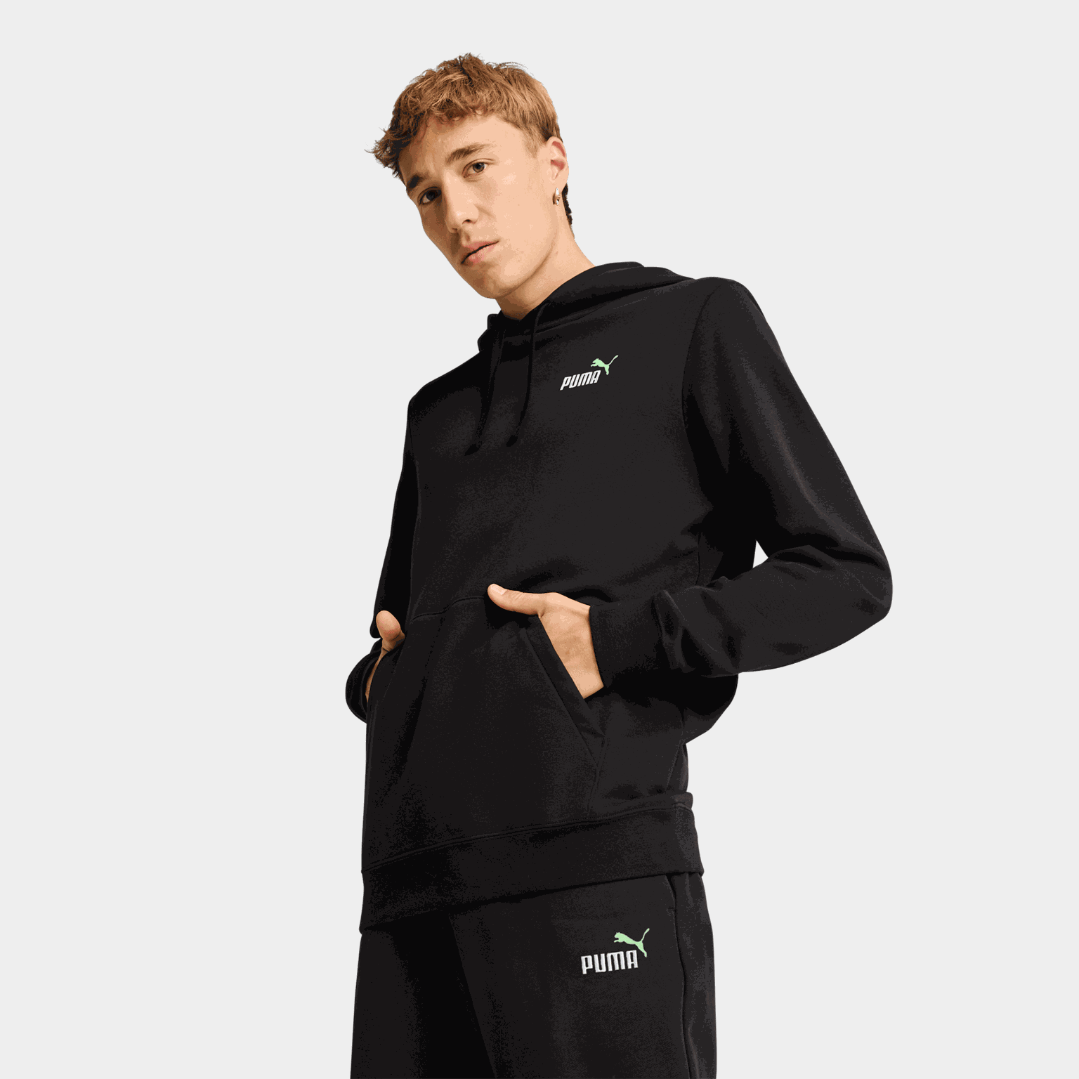 ESS 2 COLOR Small No. 1 Logo Hoodie TR, hettegenser, herre - full image 1