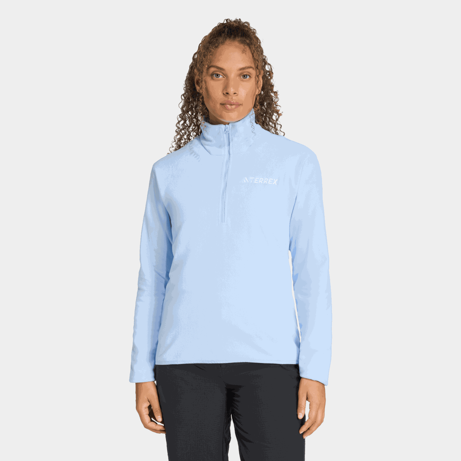 Multi Essentials 1/2 Zip Fleece Jacket, fleecegenser, dame - full image 2