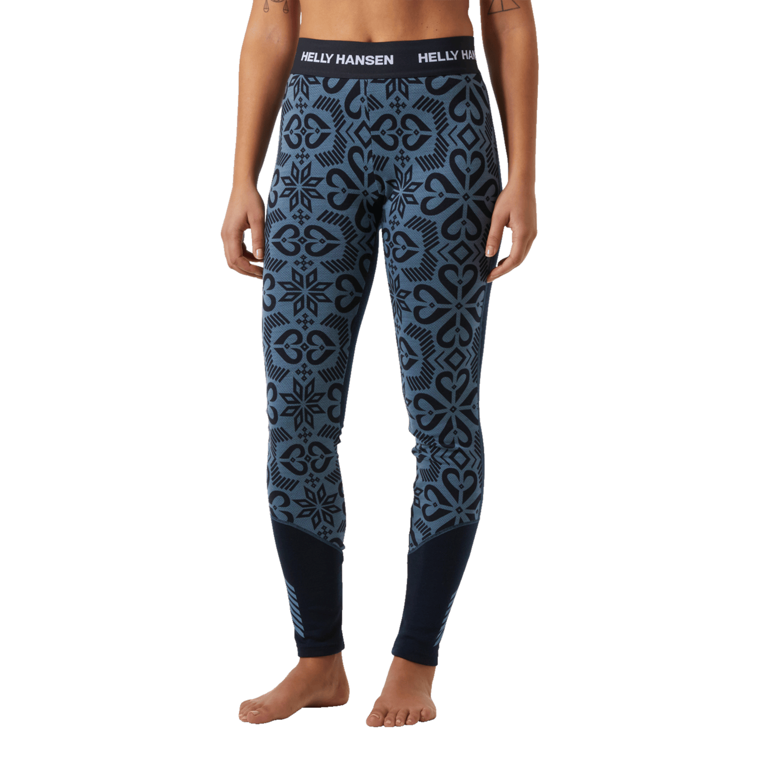 Helly Hansen LIFA Merino Midweight Graphic Pant, ullongs, dame