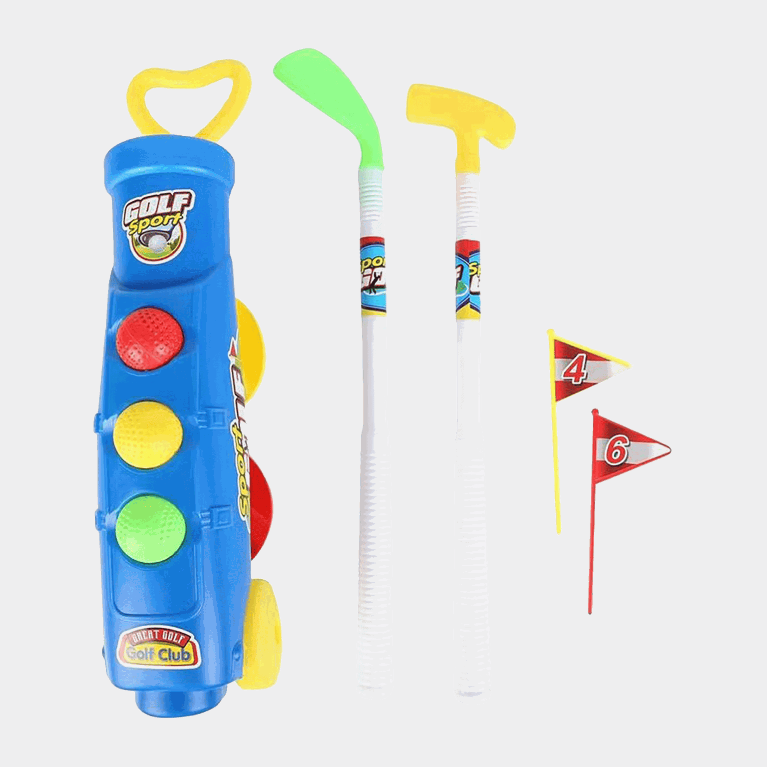 Toy Golf Set, leketøy sett - full image 3