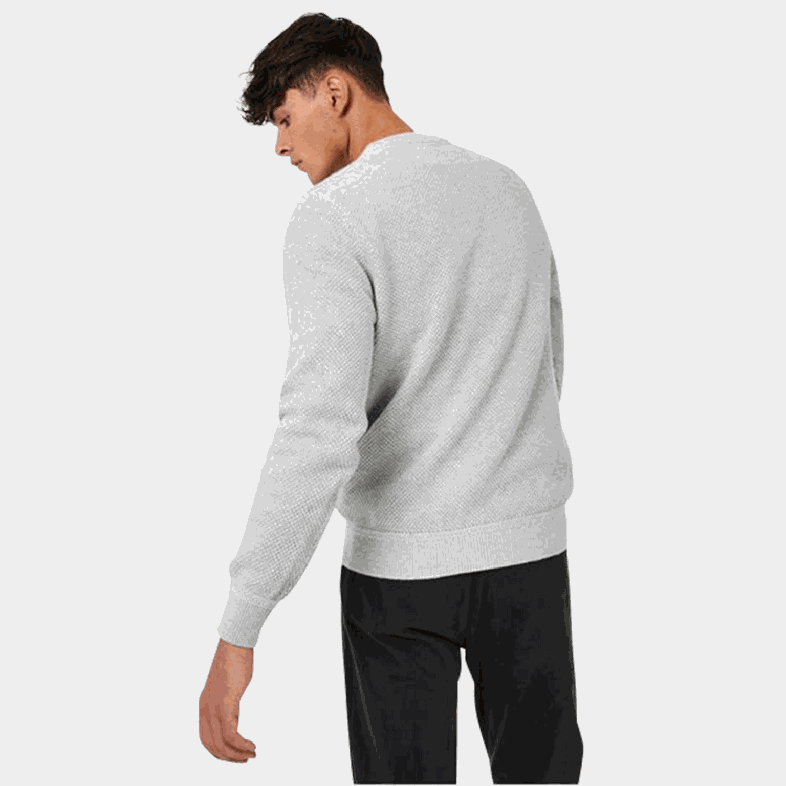 Linus Seed Stitch, genser, herre - full image 2
