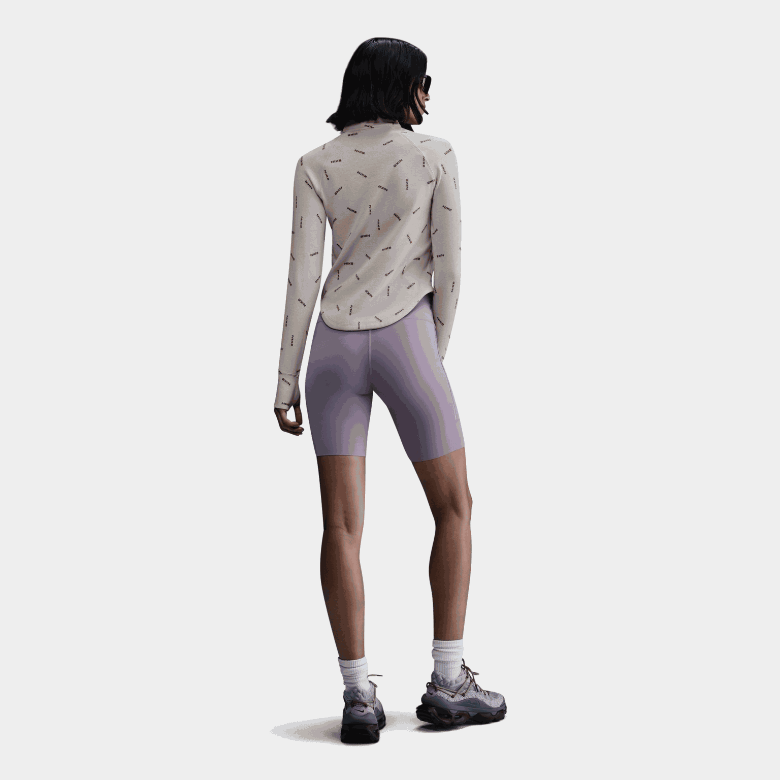Slim 1/2-Zip Long Sleeve Top, dame - full image 2