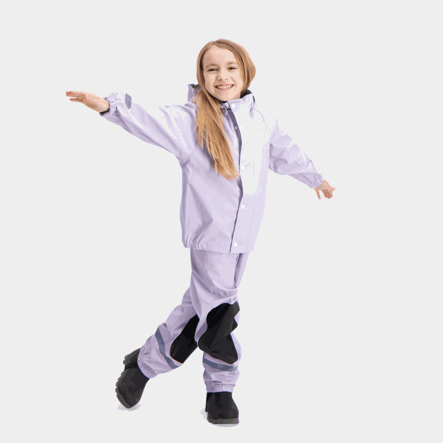 Arva Jacket, regnjakke barn - full image 1