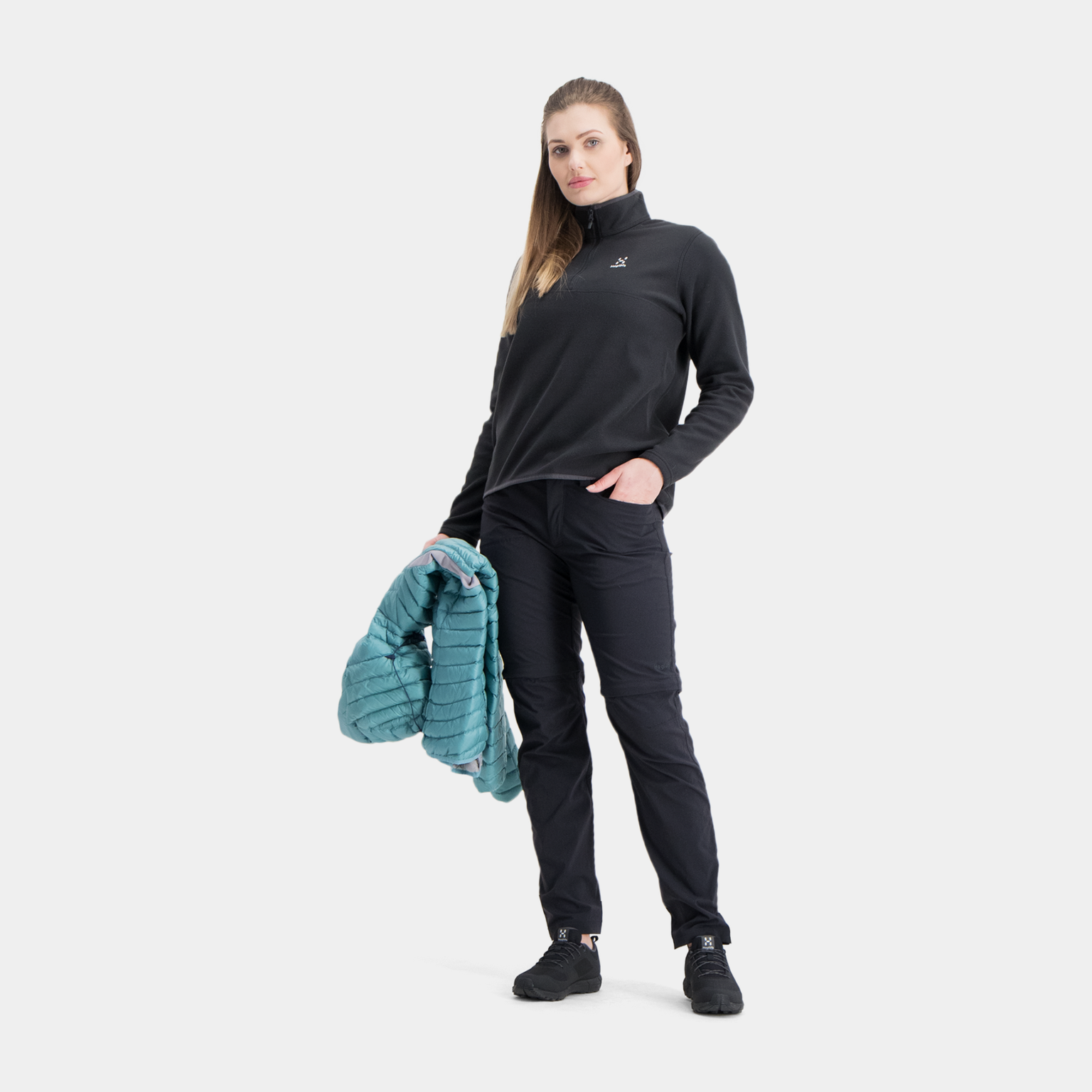 Pollux 1/2 Zip, fleecegenser dame - full image 3