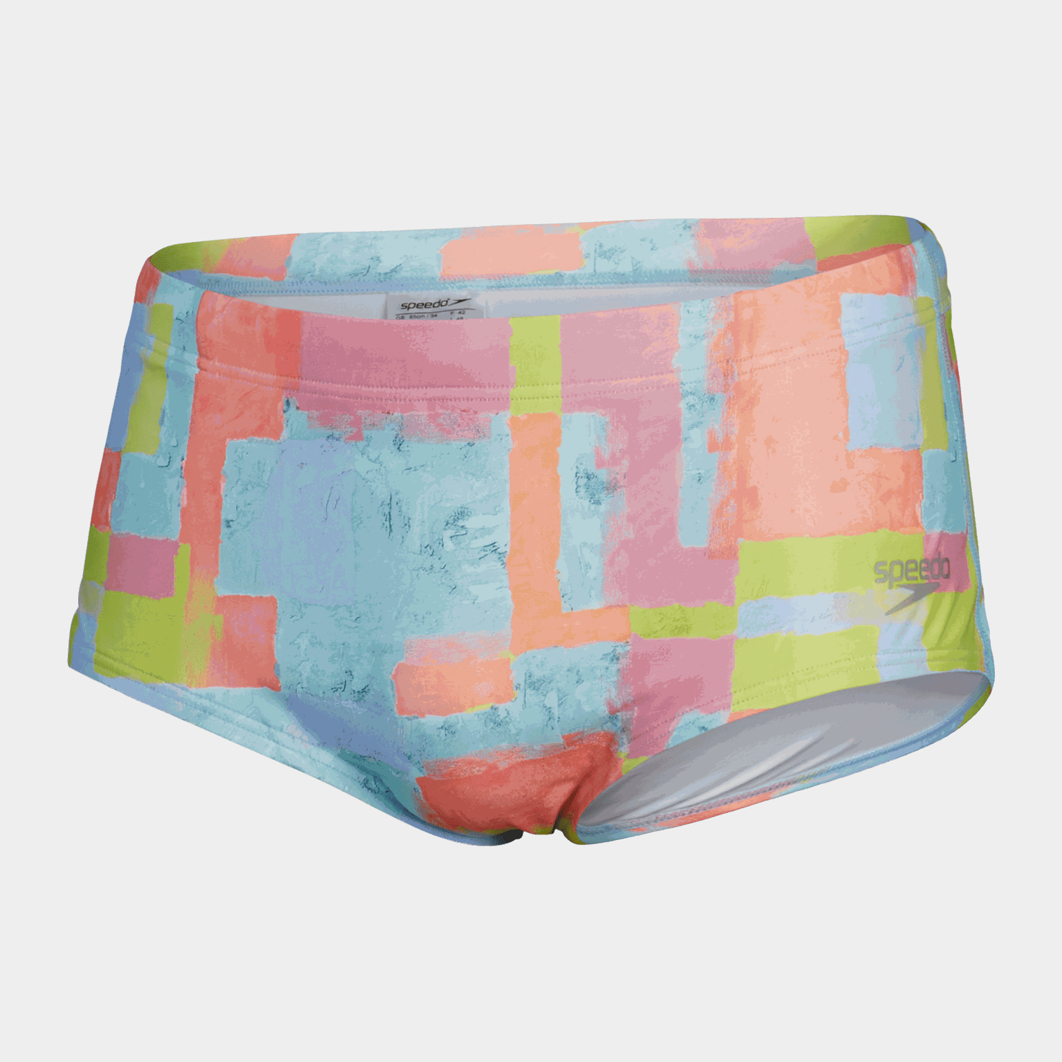 Mens 17cm Club Training Allover Digital Brief, svømmetruse, herre - full image 1