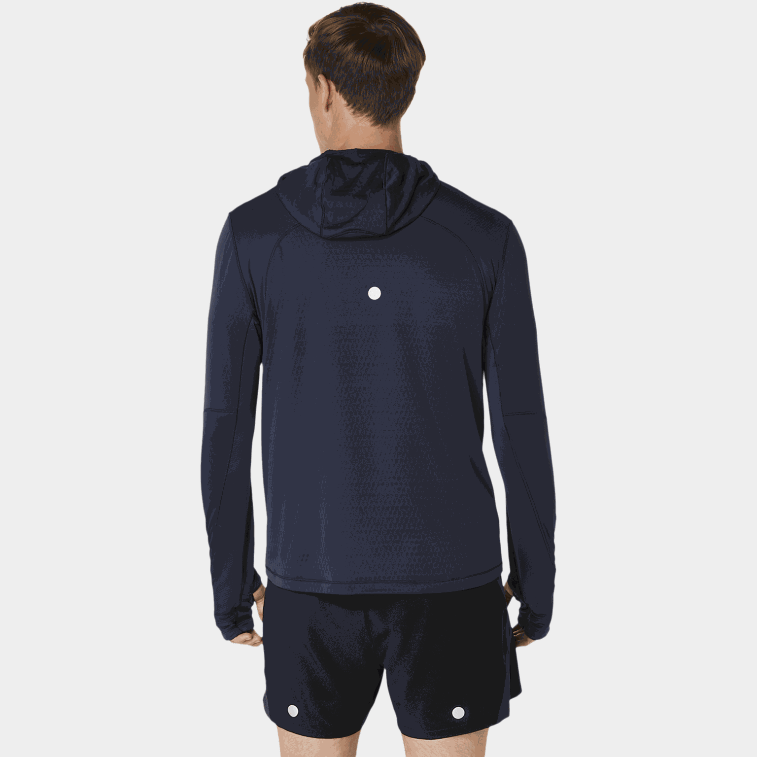 Road Winter Long Sleeve Hoodie, løpegenser, herre - full image 3